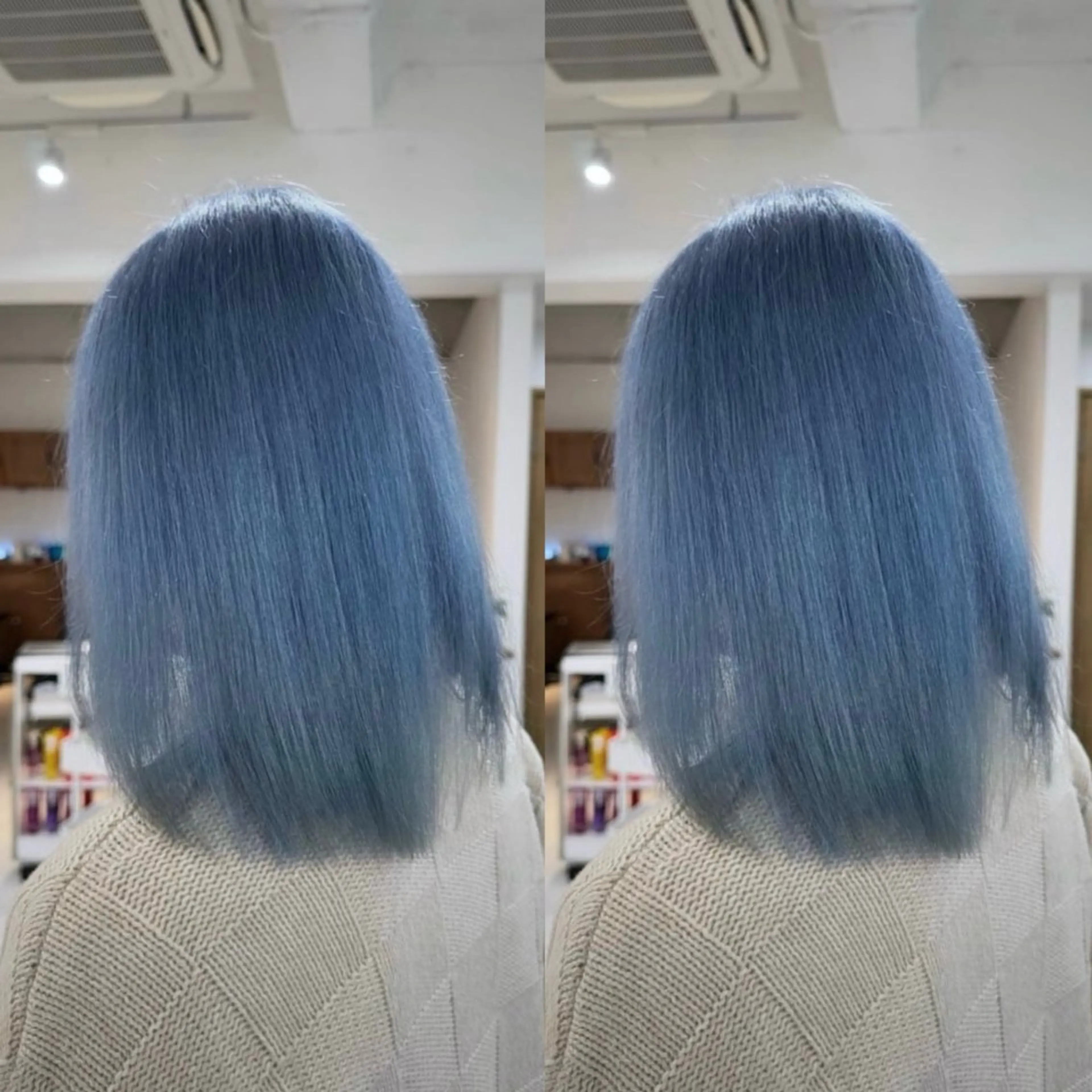 セミロング カラー 🫧艶髪カラー🫧 伊原修子のヘアスタイル