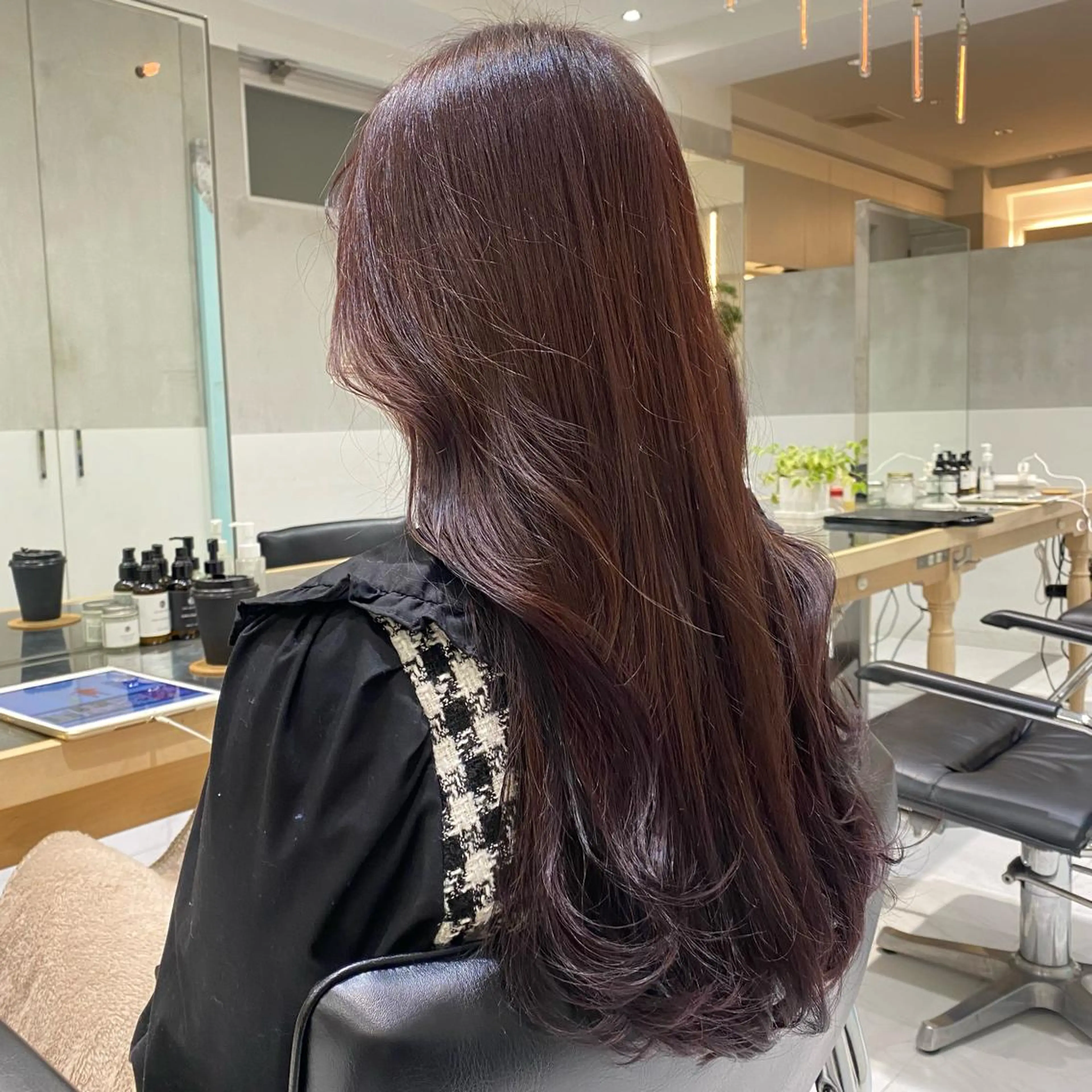 ロング ヘアカラー トリートメント 艶感/ナチュラル 🌿マアヤのヘアスタイル