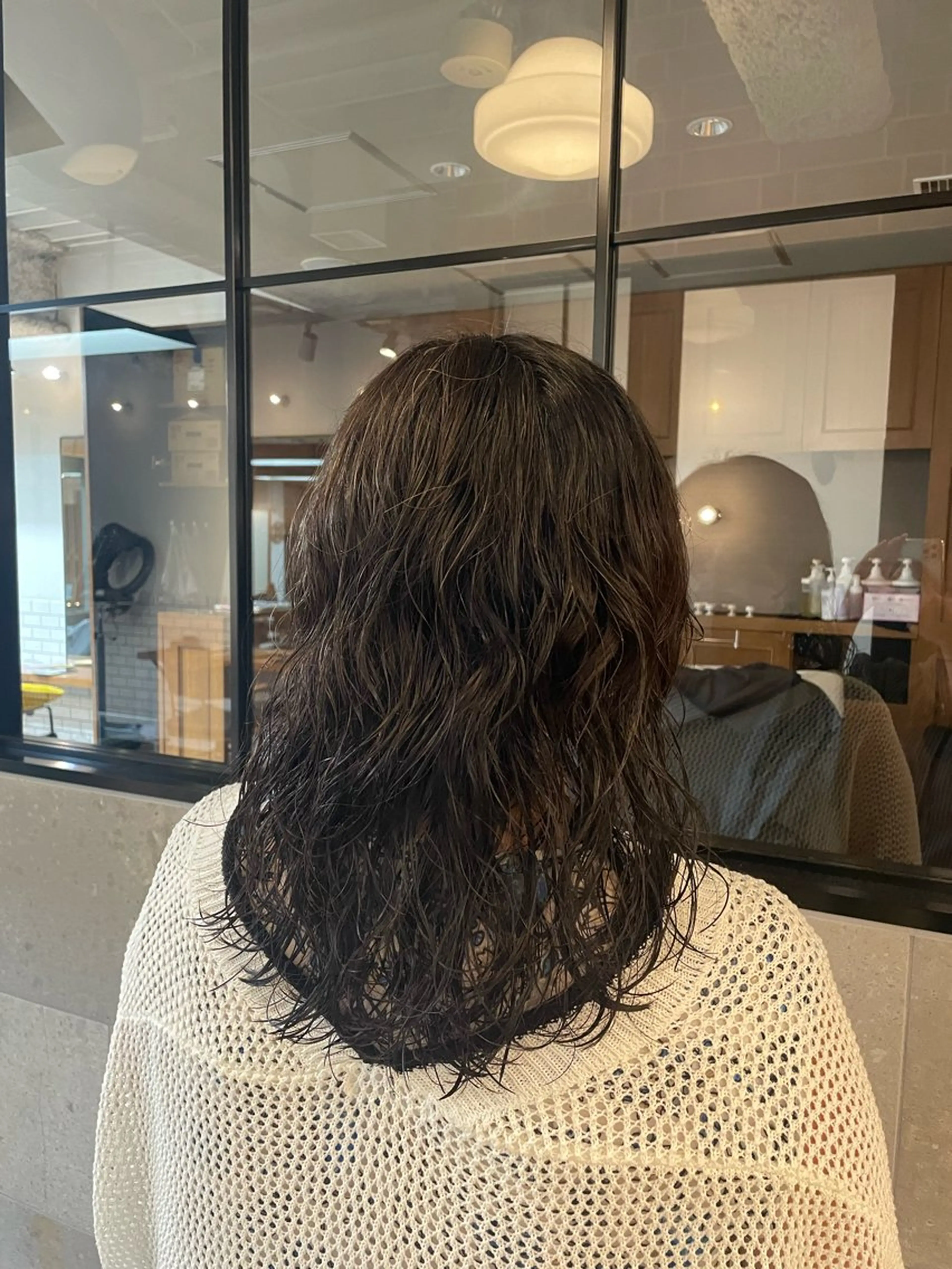 ミディアム パーマ 🌸せれな /韓国風カット🌸のヘアスタイル