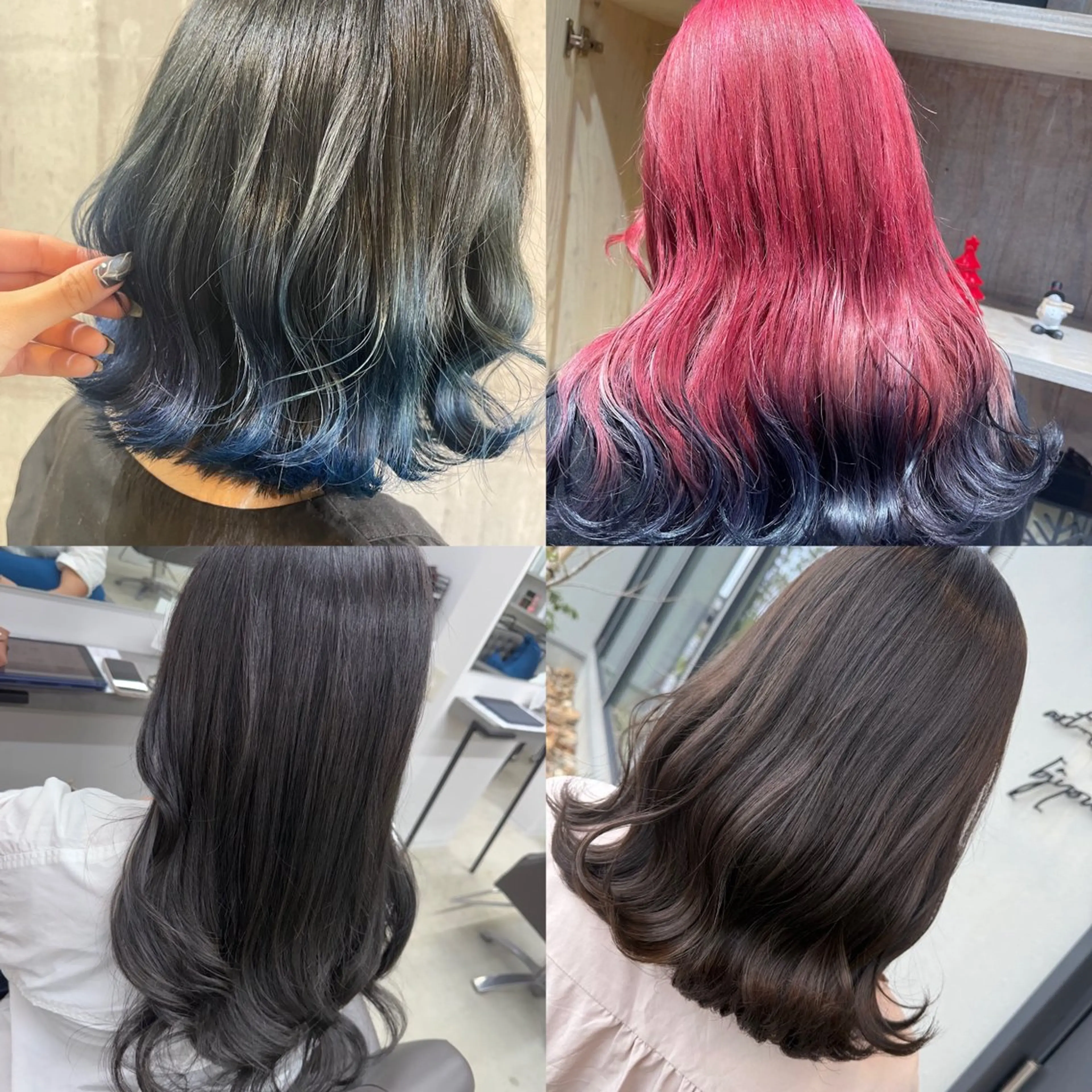 カラー ブリーチ 透明感カラー ヘアカラー トリートメント アールラーゴ所属・宮島 華湖のヘアスタイル
