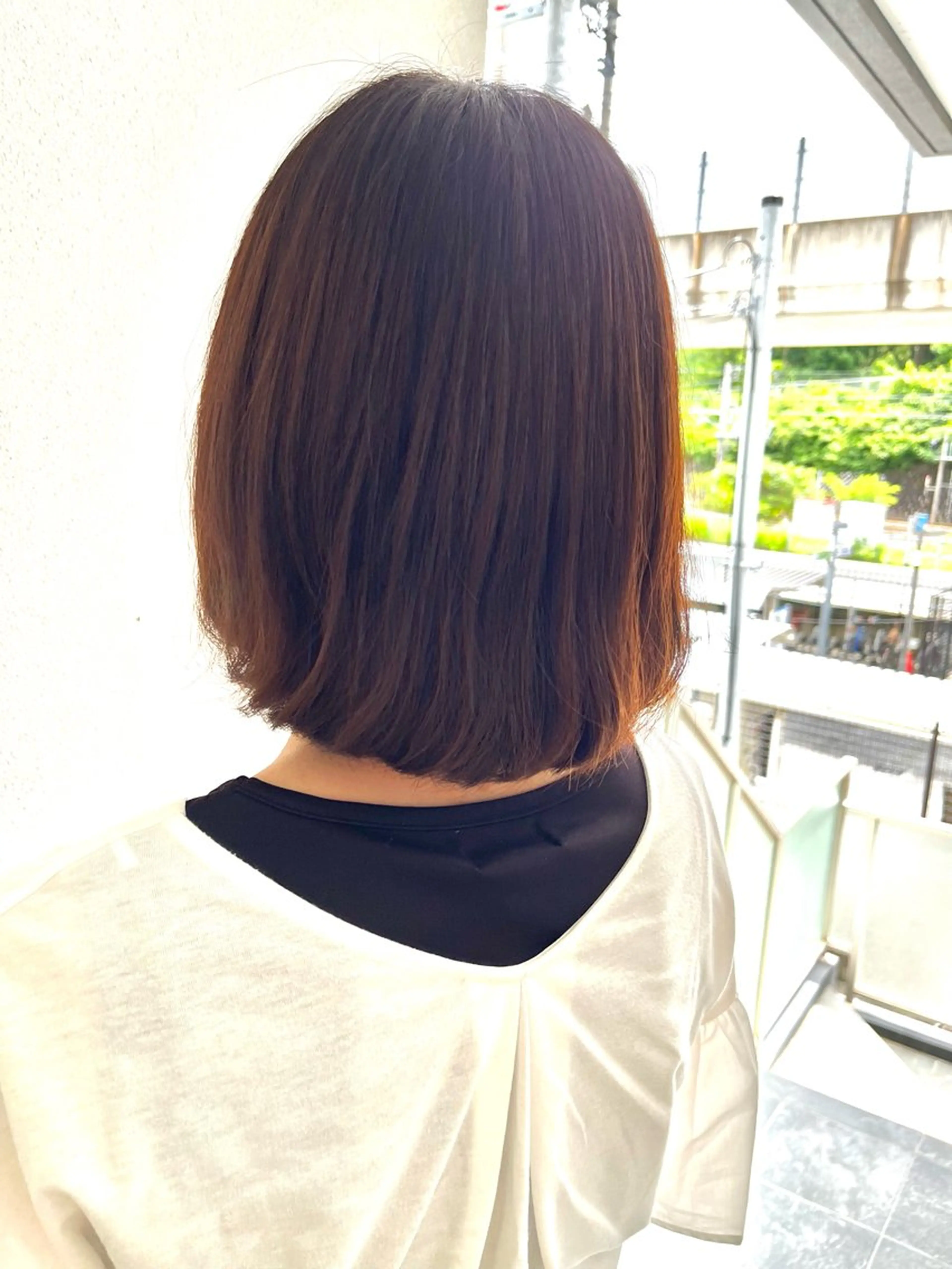 ミディアム ROSSO Hair＆SPA  香椎宮前店所属・SHIINA 香椎宮前店のヘアスタイル