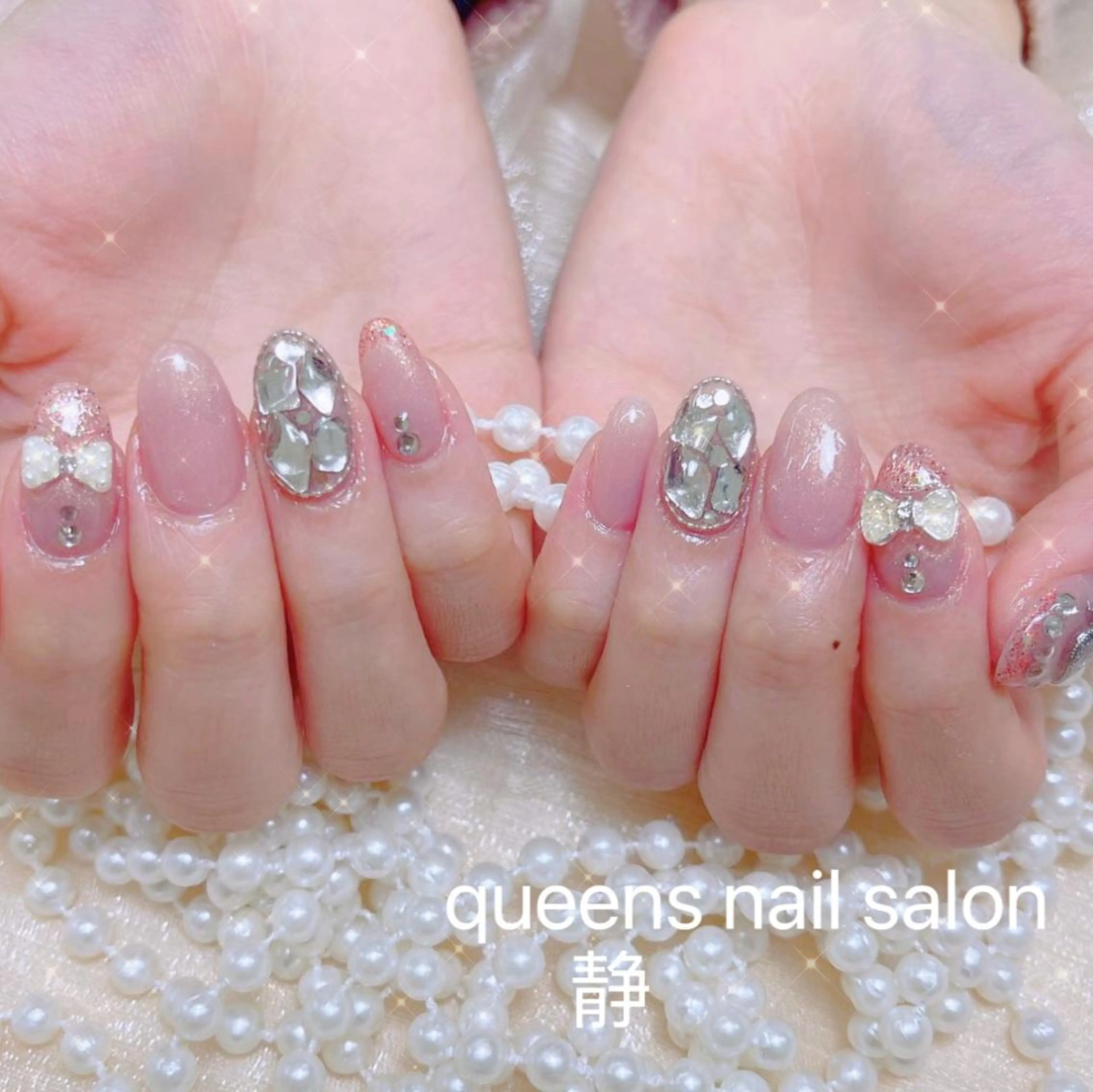 ネイル queensnail 🧸mikiのネイルデザイン