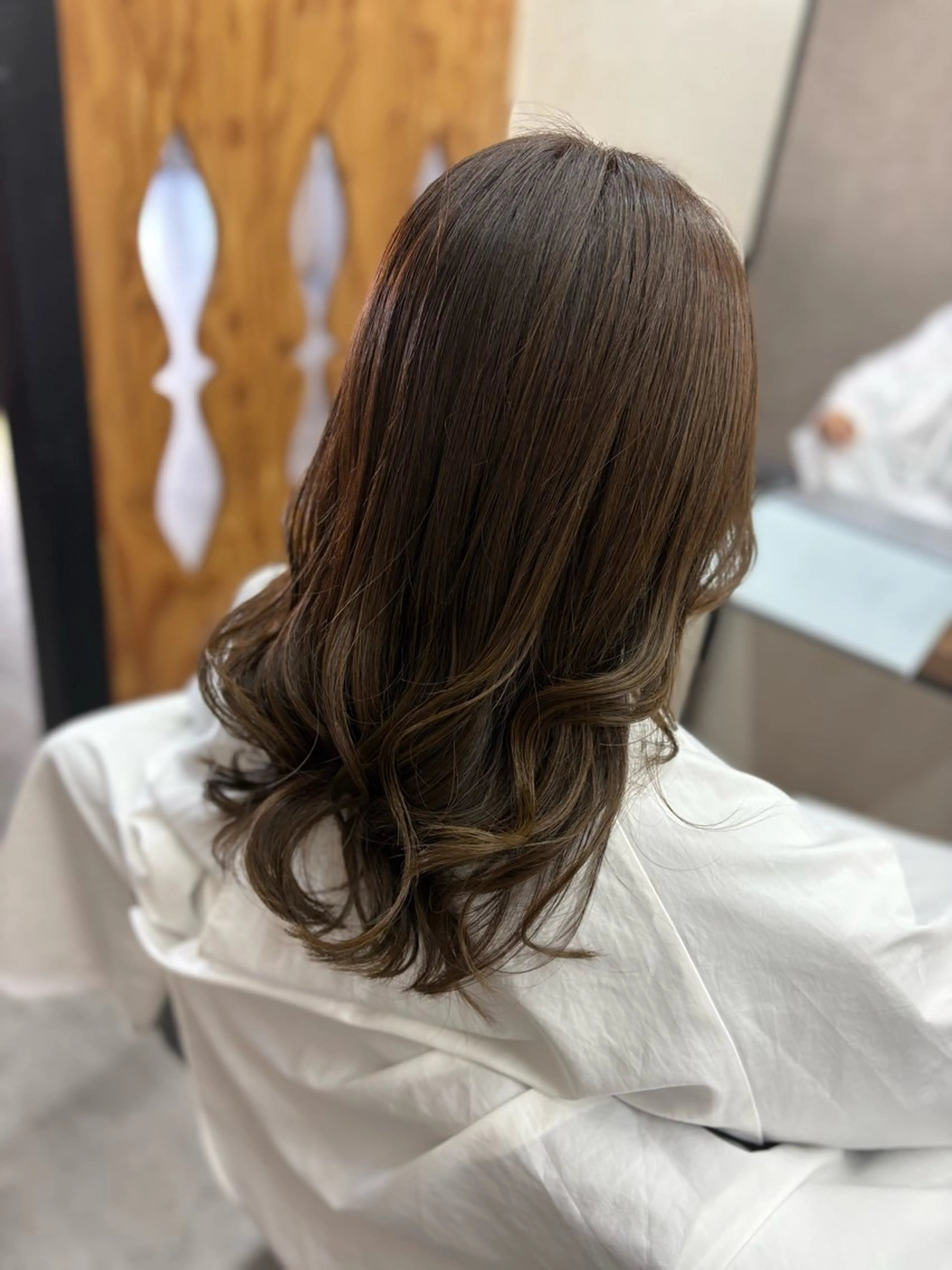 セミロング ヘアカラー Santa'Fe所属・今西 奈々香のヘアスタイル