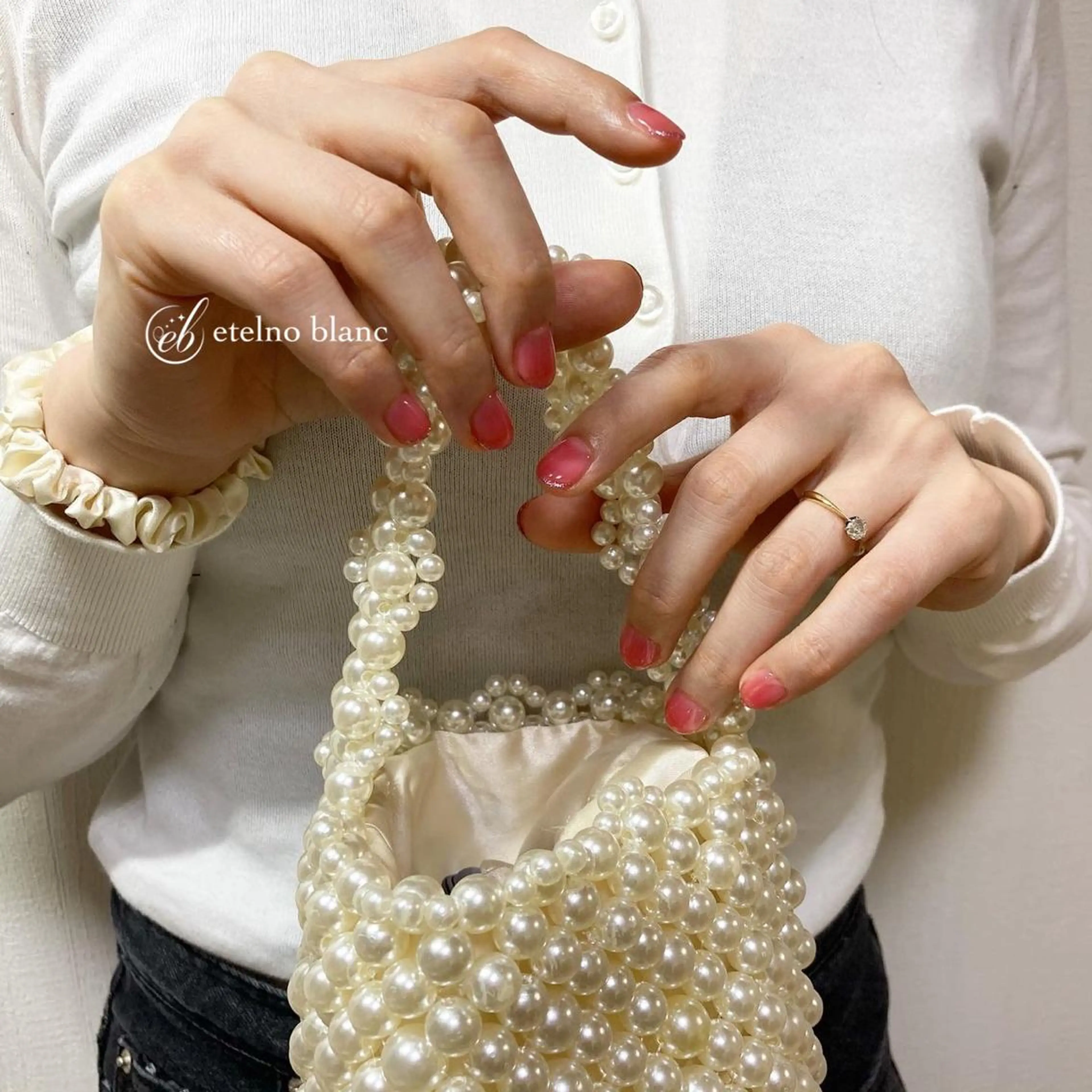 ネイル etelno blanc中目黒のネイルデザイン