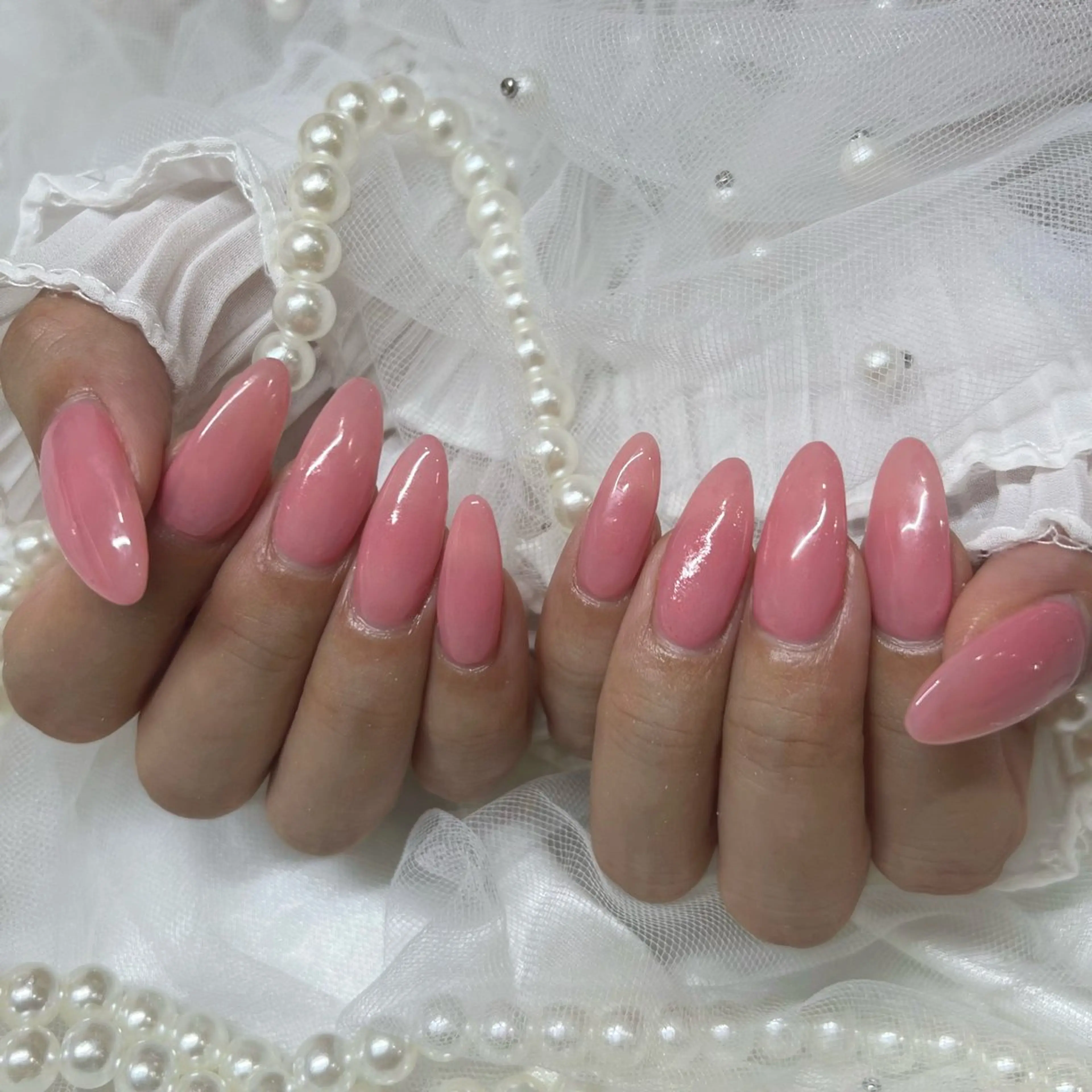 ハンドワンカラーorラメグラデーション🎀の写真