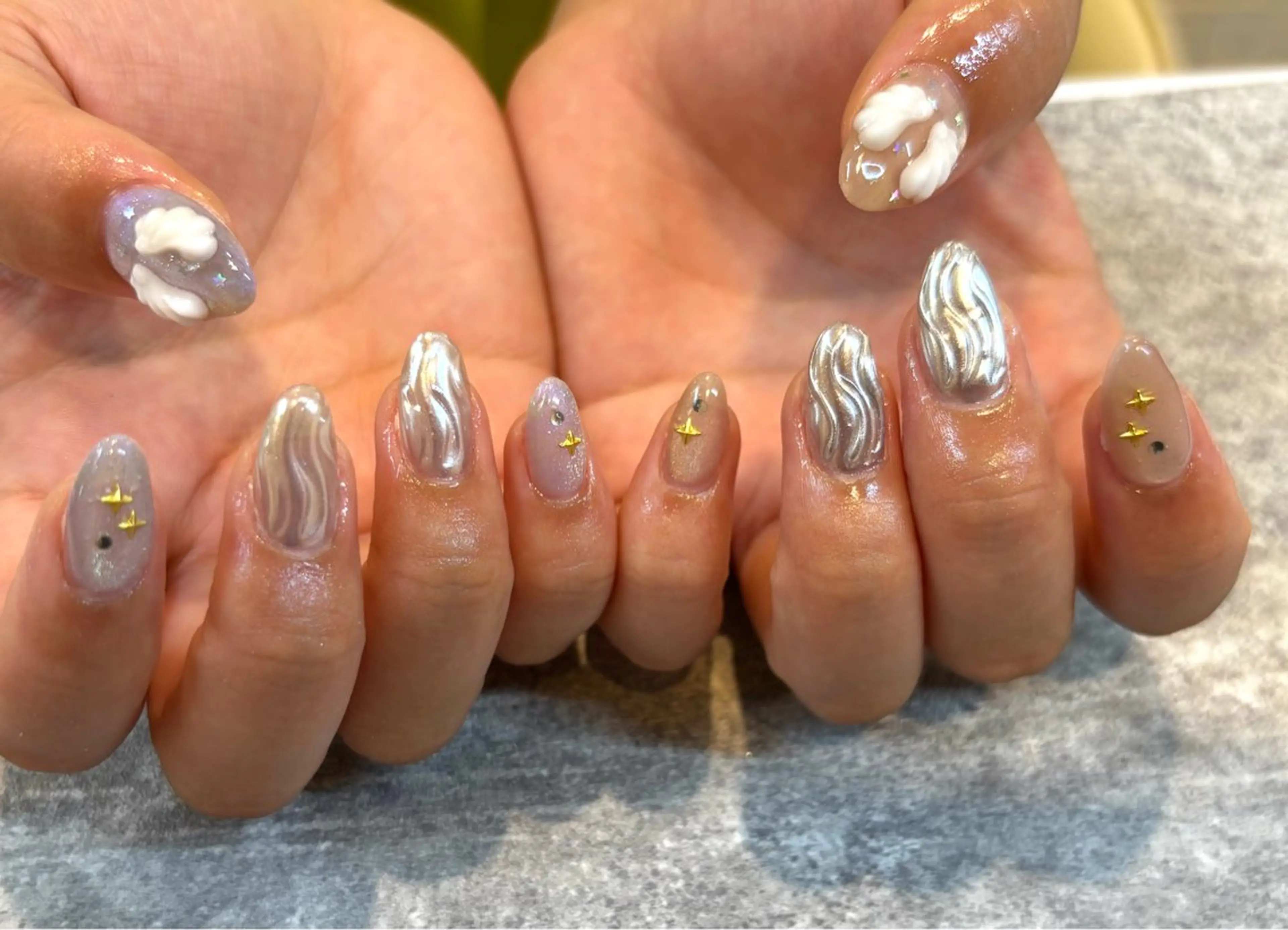 ネイル ハンドネイル AXSIA NAILのネイルデザイン
