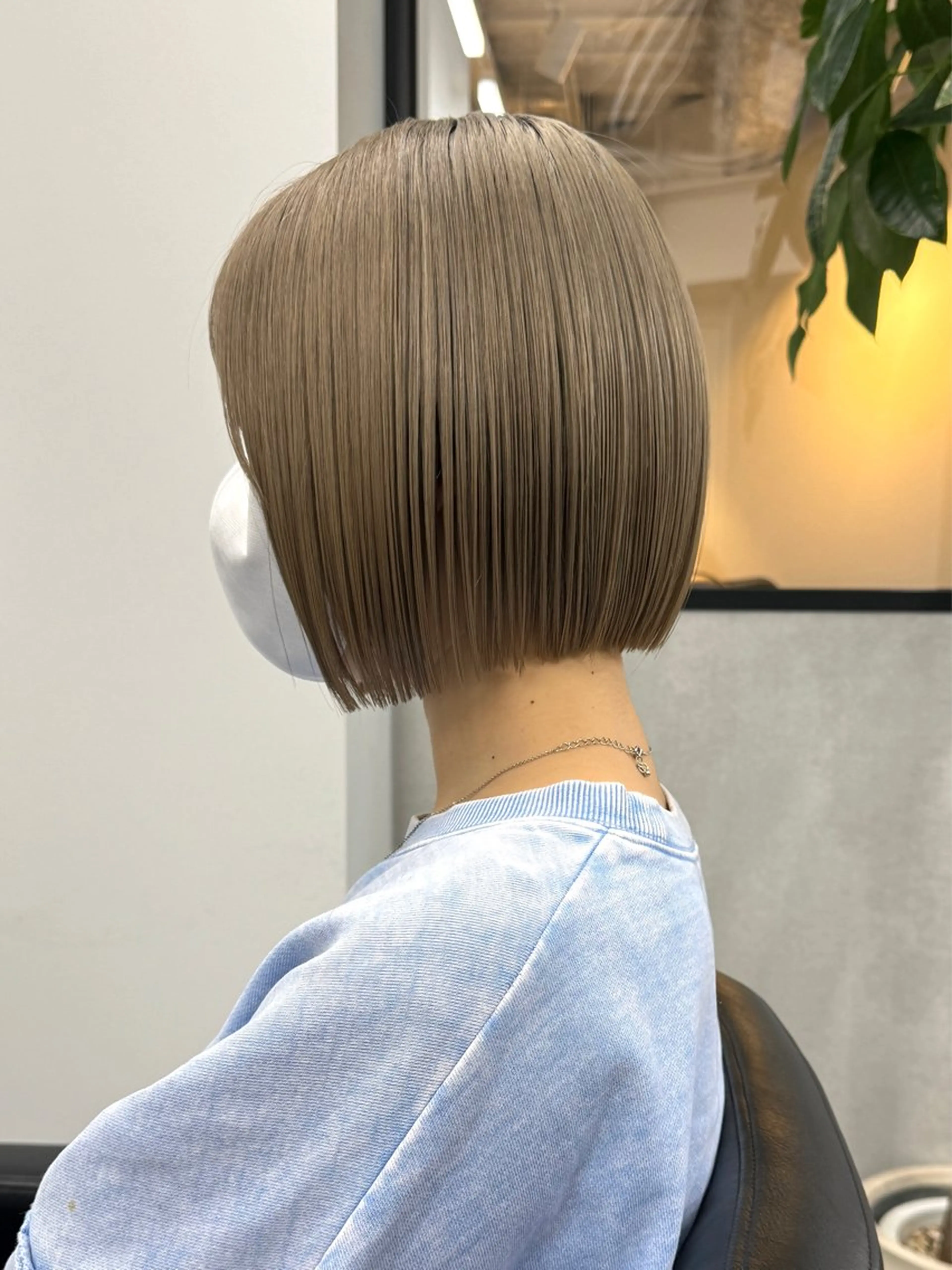 ショート カラー カット ヘアカラー トリートメント 縮毛矯正/ボブ 新宿/ショート/航輝のヘアスタイル