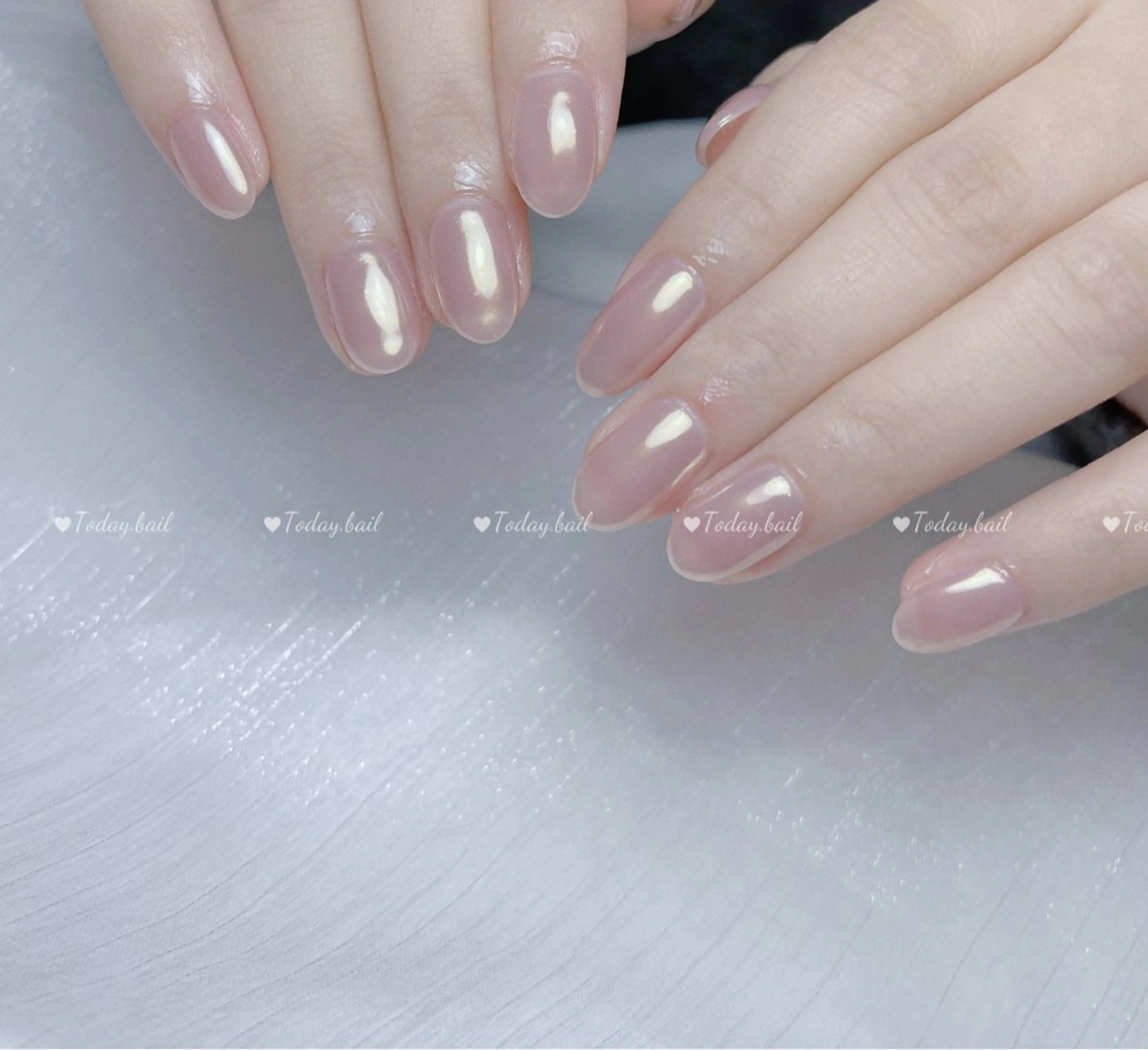 ネイル オーロラネイル ジェルネイル ハンドネイル 🎀Today nail💅のネイルデザイン