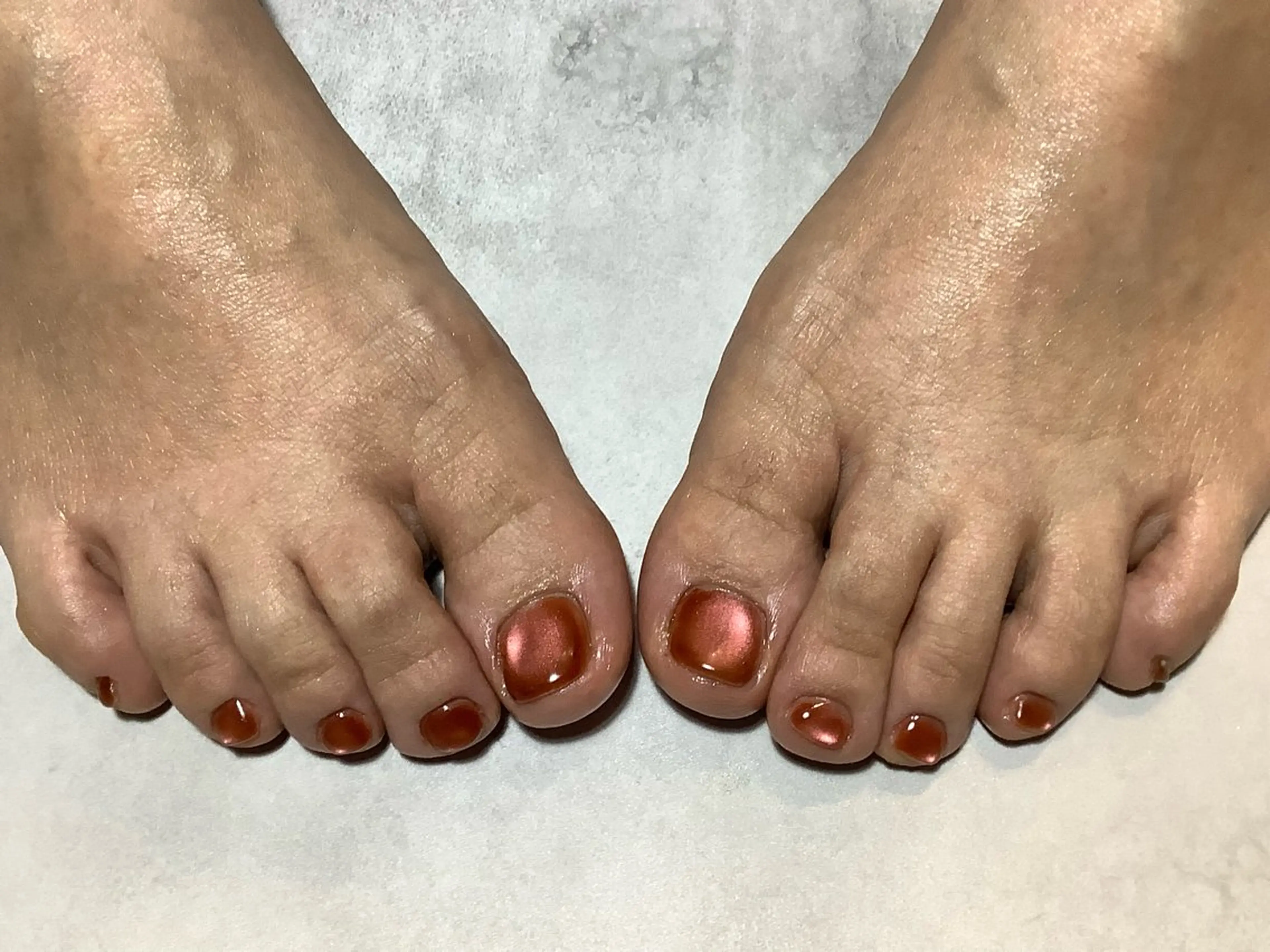 ネイル フットネイル 究極の ワンカラー専門店のネイルデザイン