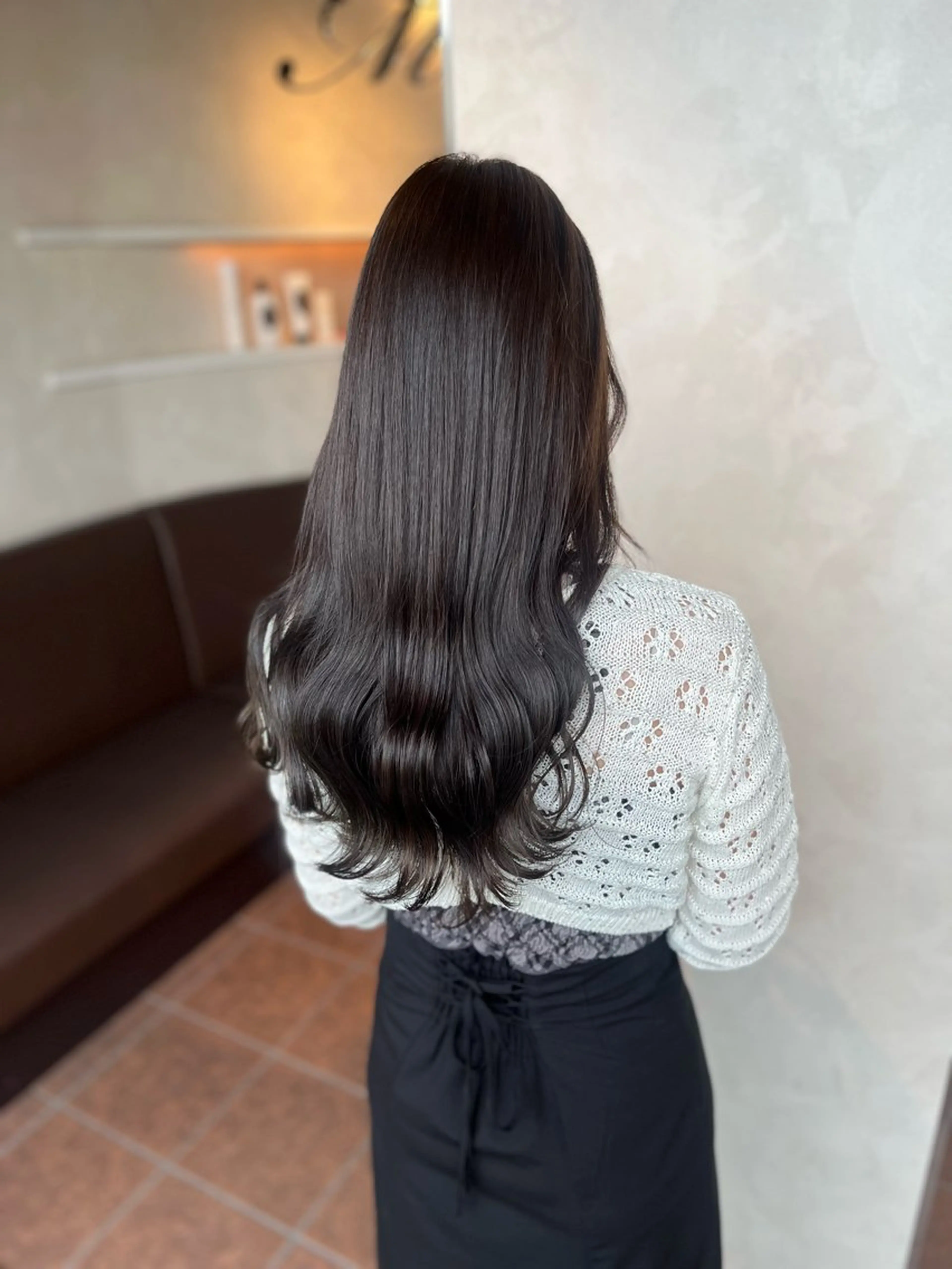 カラー 都築 明日香のヘアスタイル