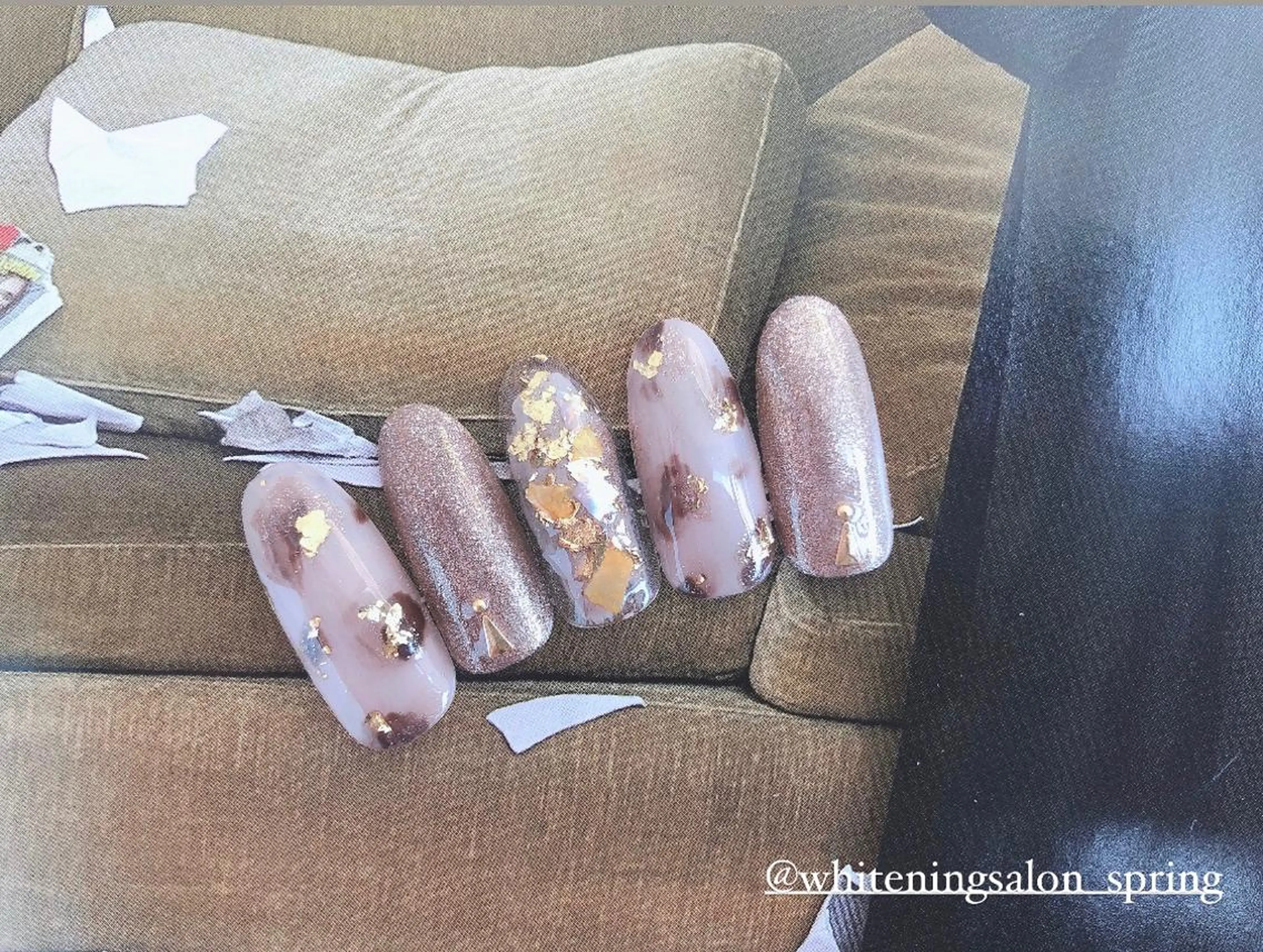 ネイル 冬ネイル Nakao Hitomiのネイルデザイン