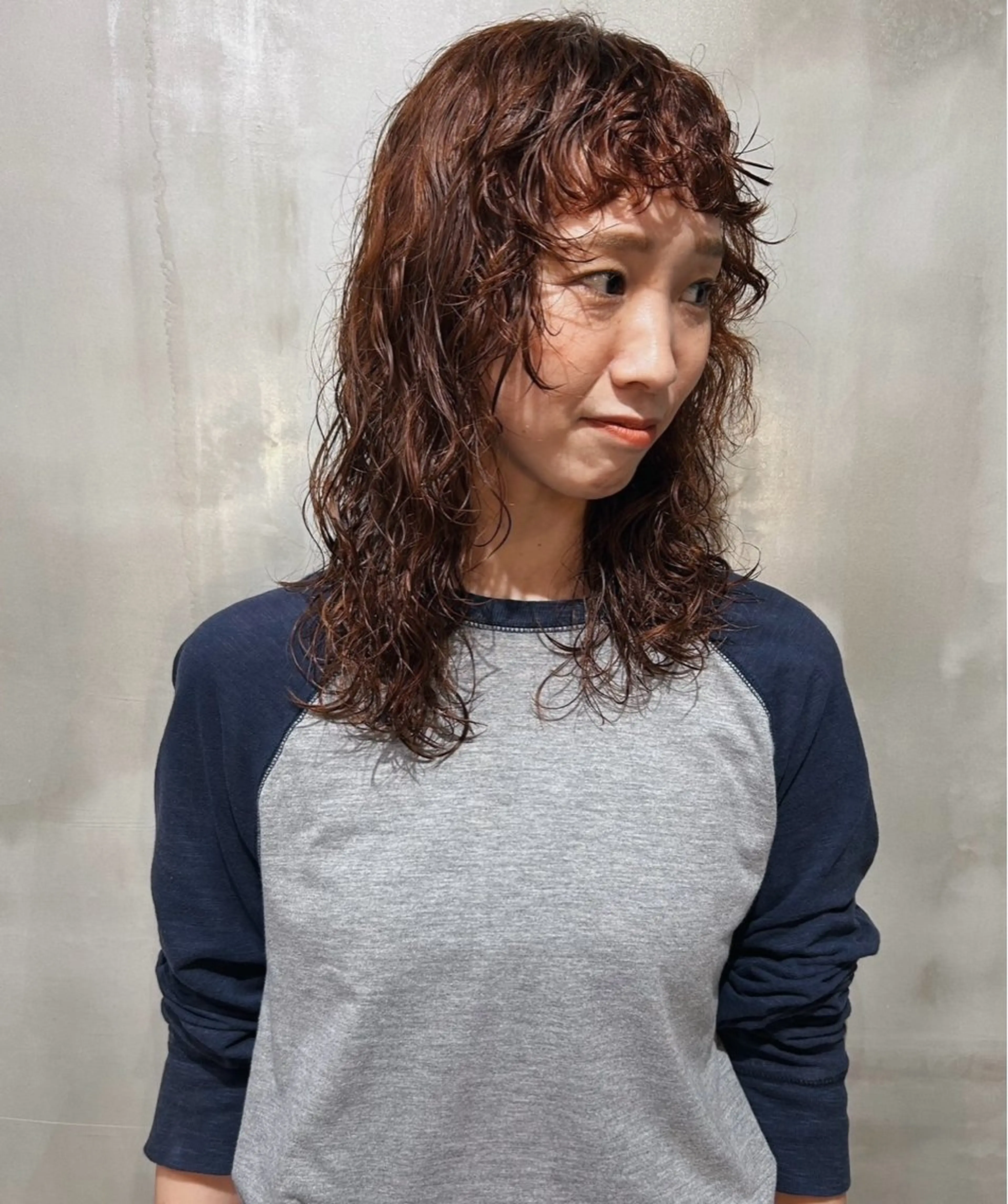 【11月末までの限定クーポン!☆】似合わせカット+動きある抜け感パーマ+トリートメント🌀🪩の写真