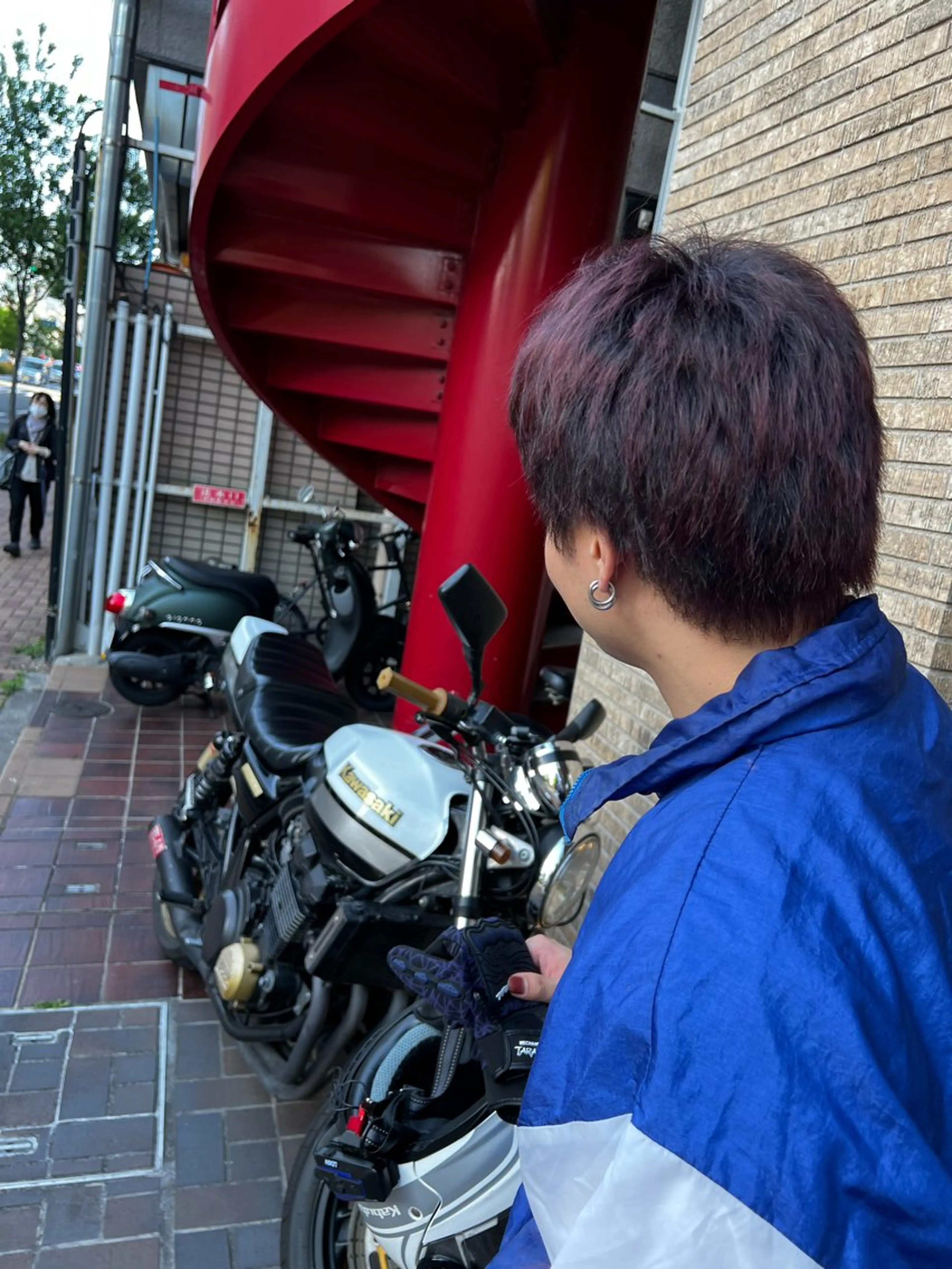 カラー メンズ カット ヘアカラー ふくむら ゆうかのヘアスタイル
