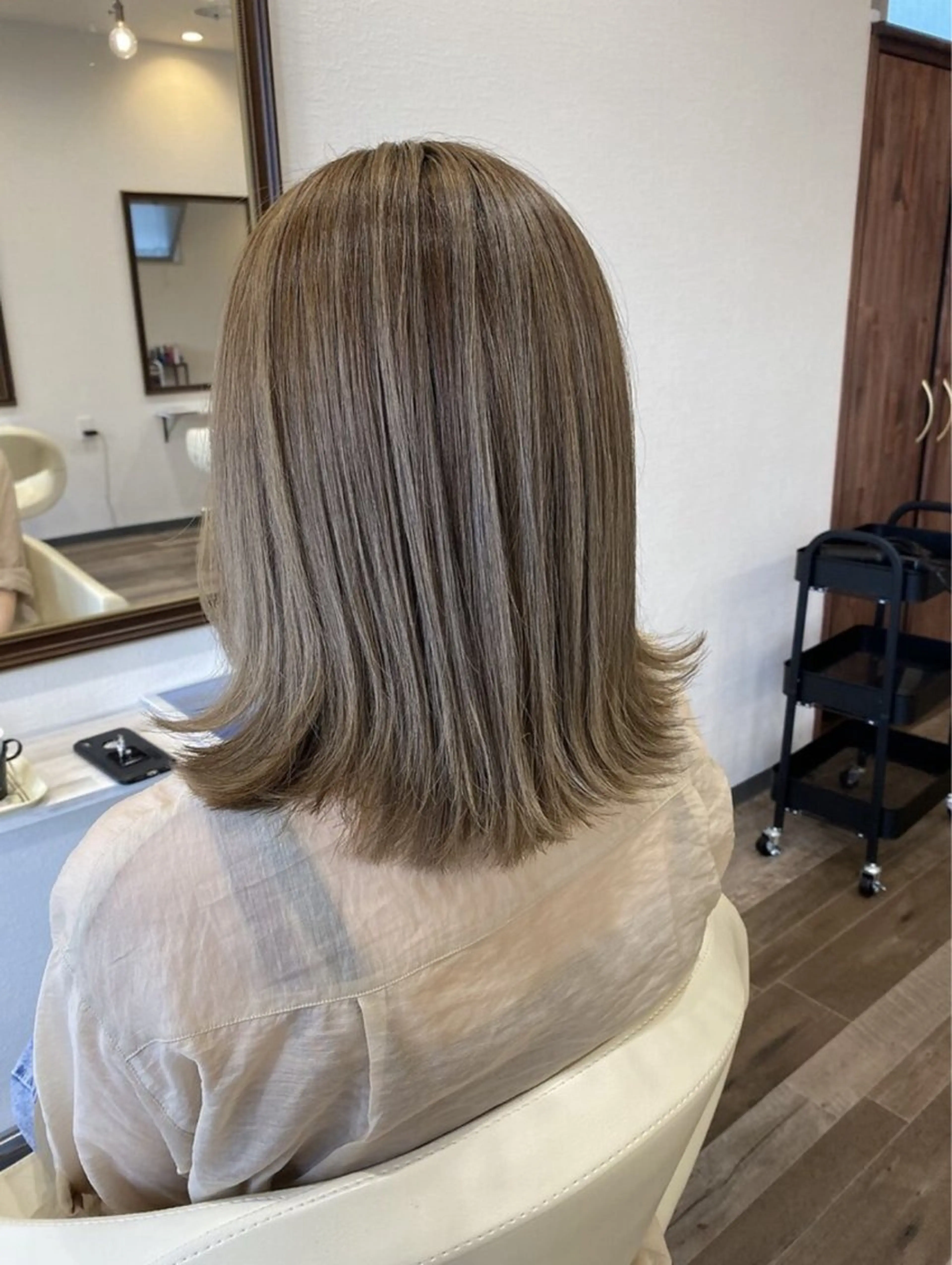 ⚜️カット+美容液カラー+2stepトリートメント⚜️の写真