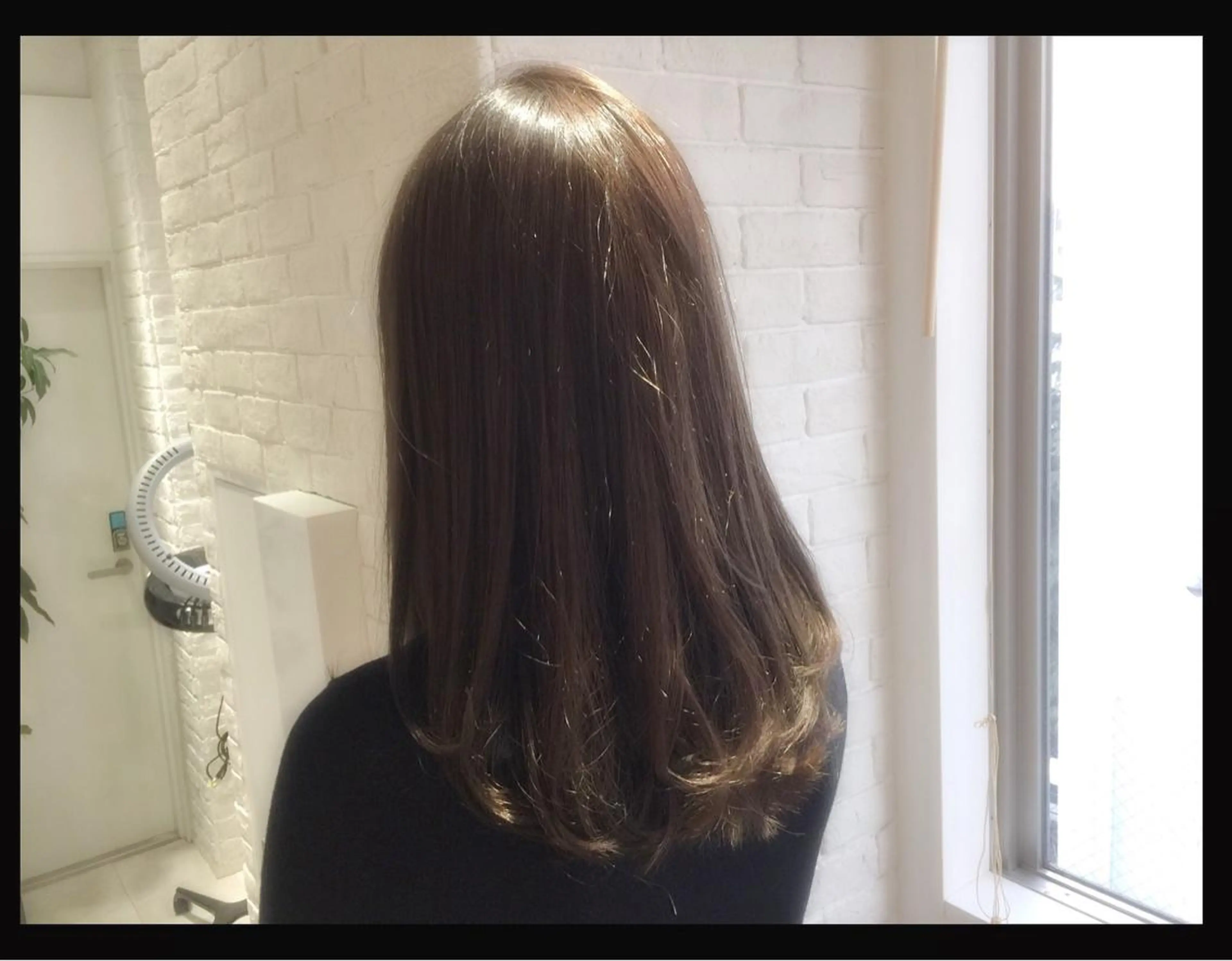 セミロング カラー パーマ ブルーカラー ブルージュ 透明感カラー パープルカラー 縮毛矯正 🌈人気No. 1 🌈大嶋淑寛のヘアスタイル