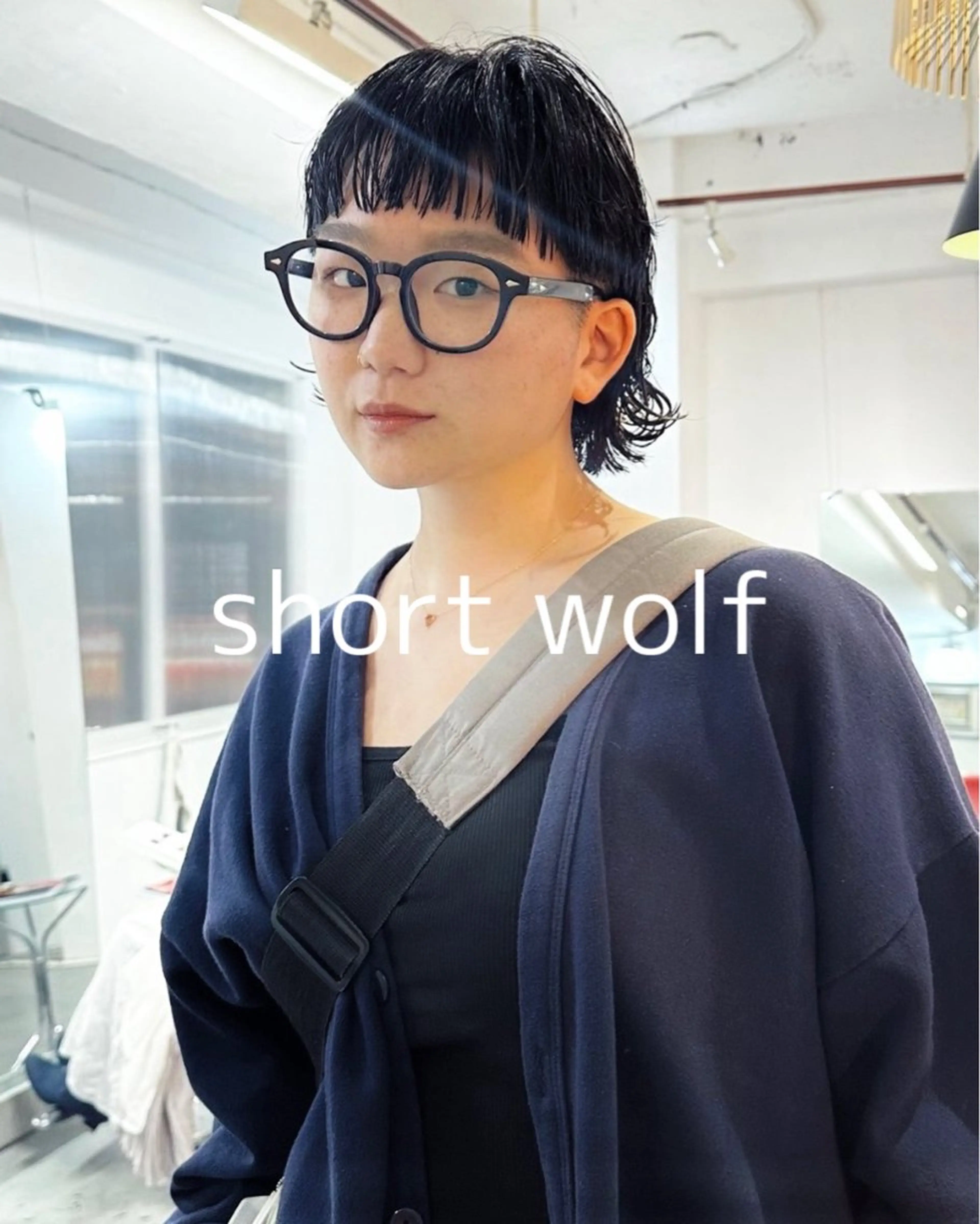 ショート カラー 丹所属・チヒロ/ショート カット/パーマのヘアスタイル