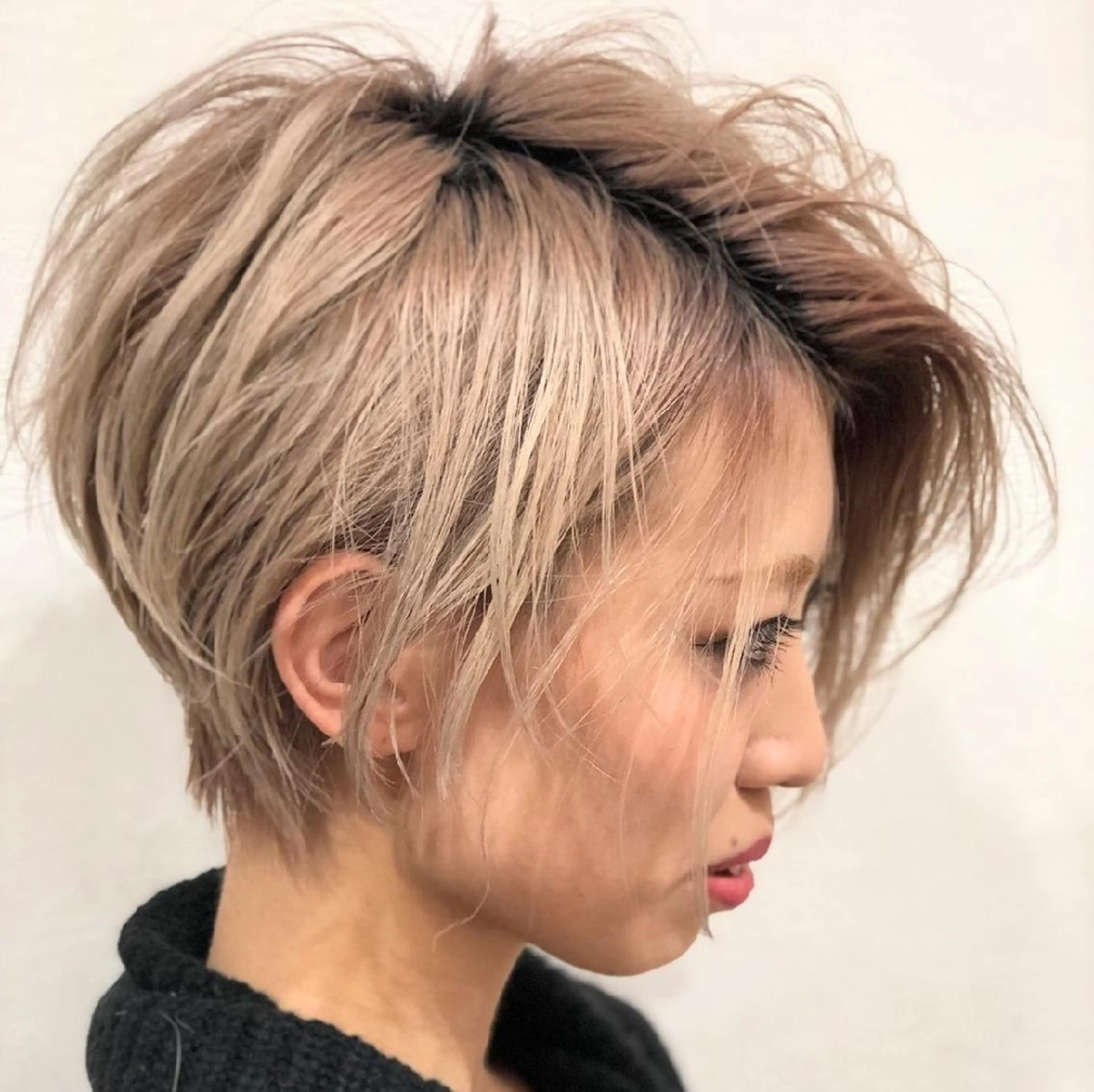 ショート ハンサムショート ショートヘア 手代木 遼のヘアスタイル