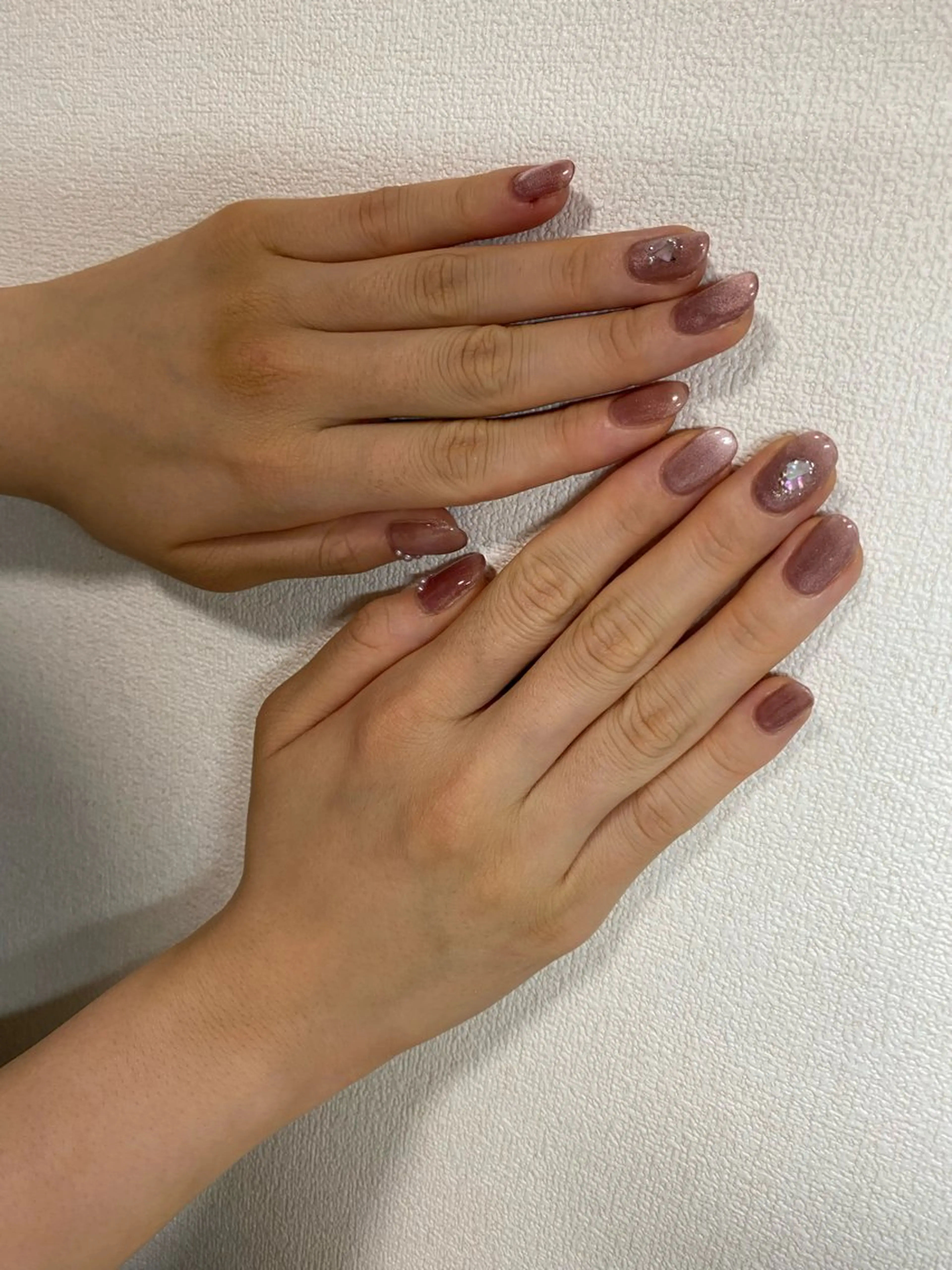 ネイル マグネットネイル ニュアンスネイル 自宅サロン FeelFreeのネイルデザイン