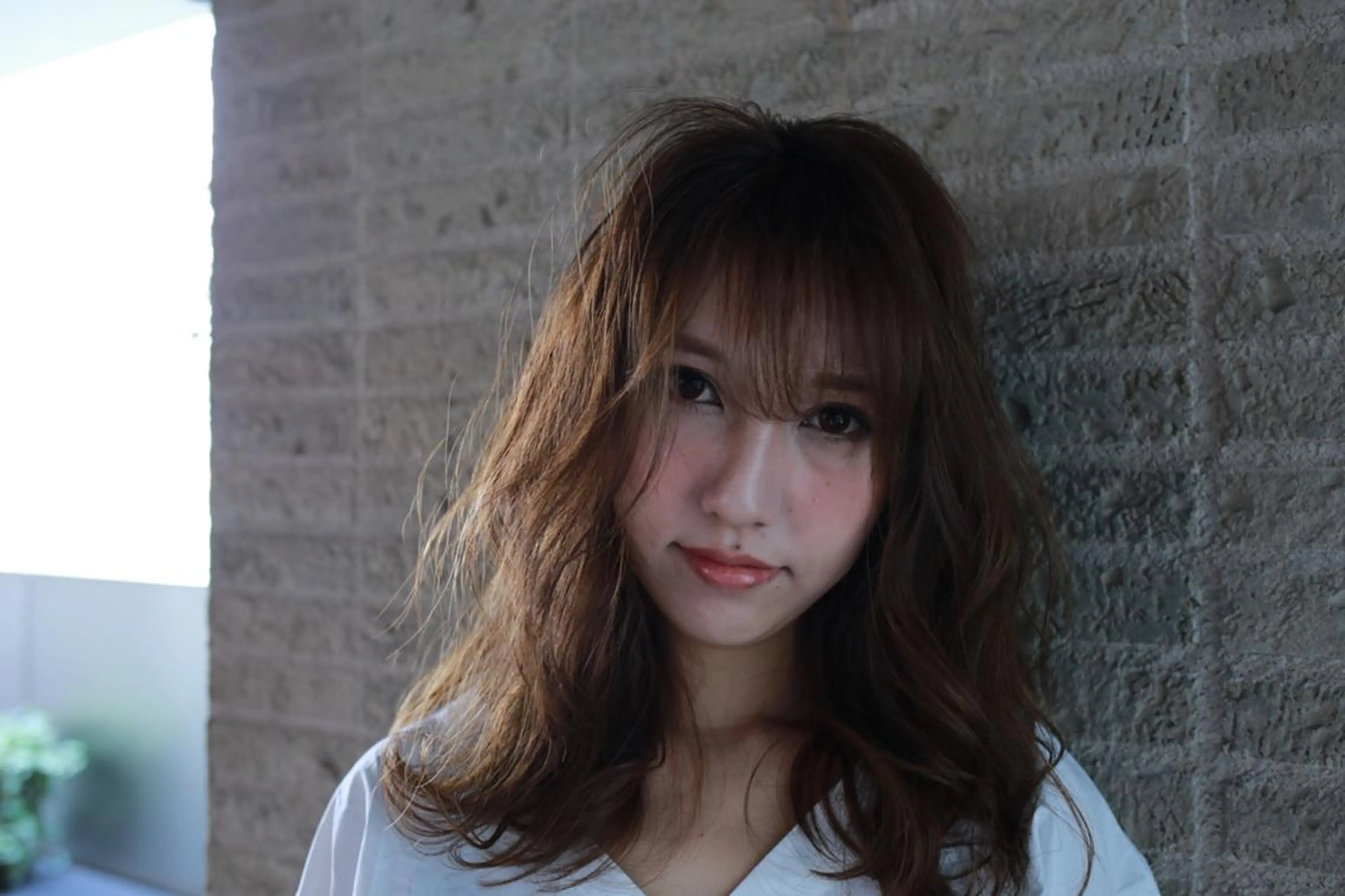 ミディアム 宮内 真乃のヘアスタイル