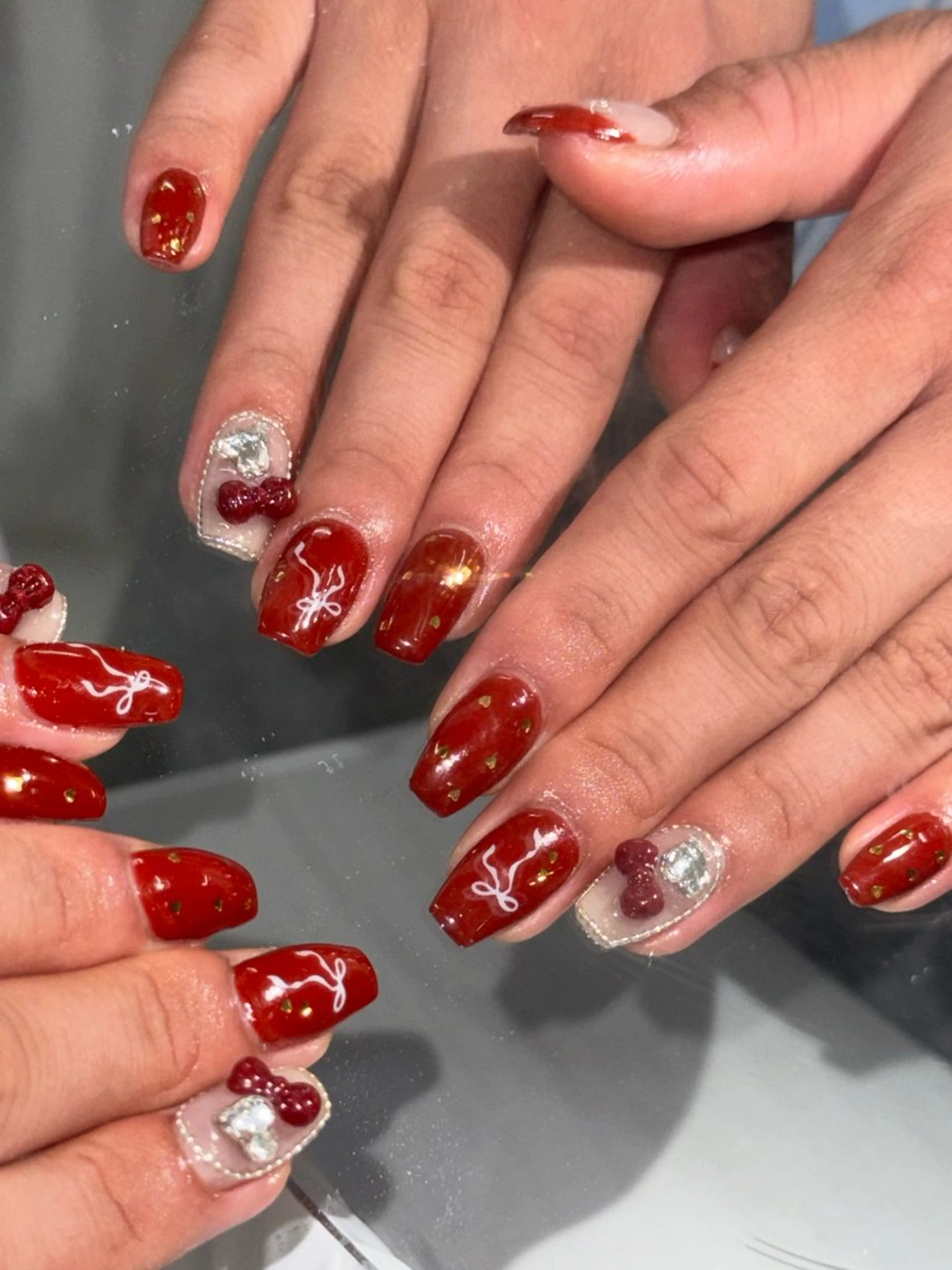 持ち込みデザイン（自爪）オフ込みの写真