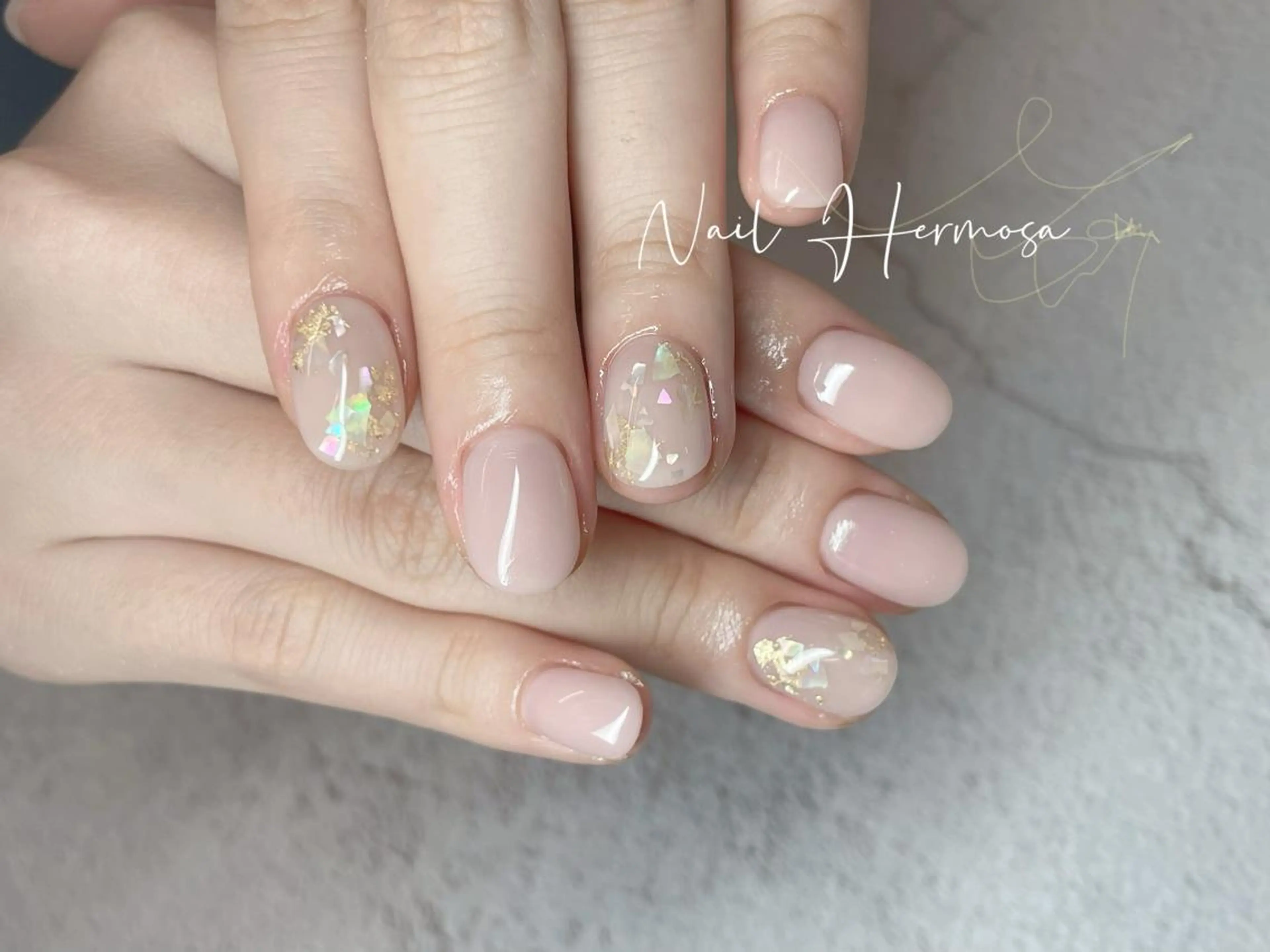 ネイル 桜ネイル 長さ出し フラッシュネイル フラワーネイル フットネイル ハンドネイル ネイル エルモサのネイルデザイン