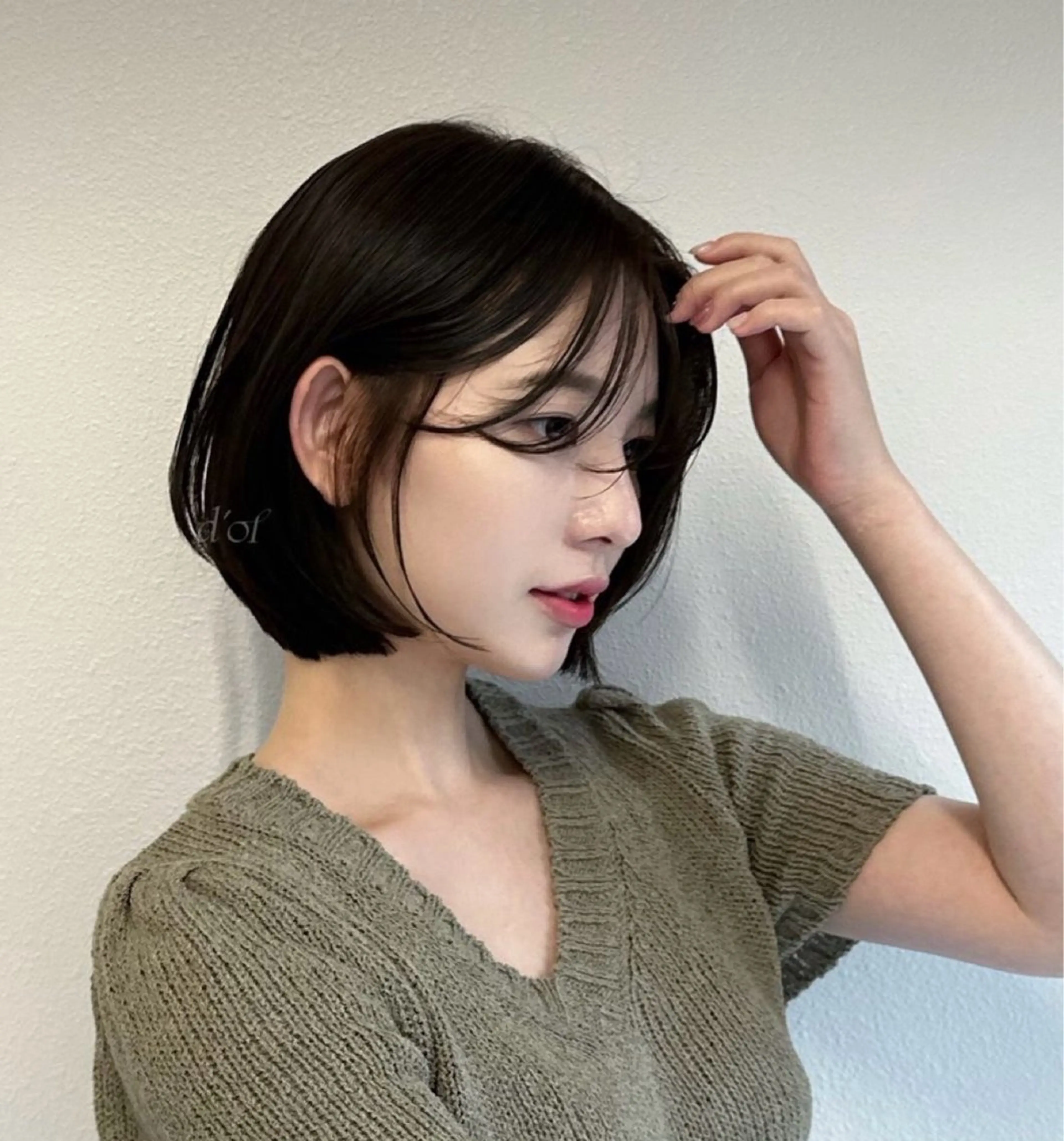 山田 和のヘアスタイル