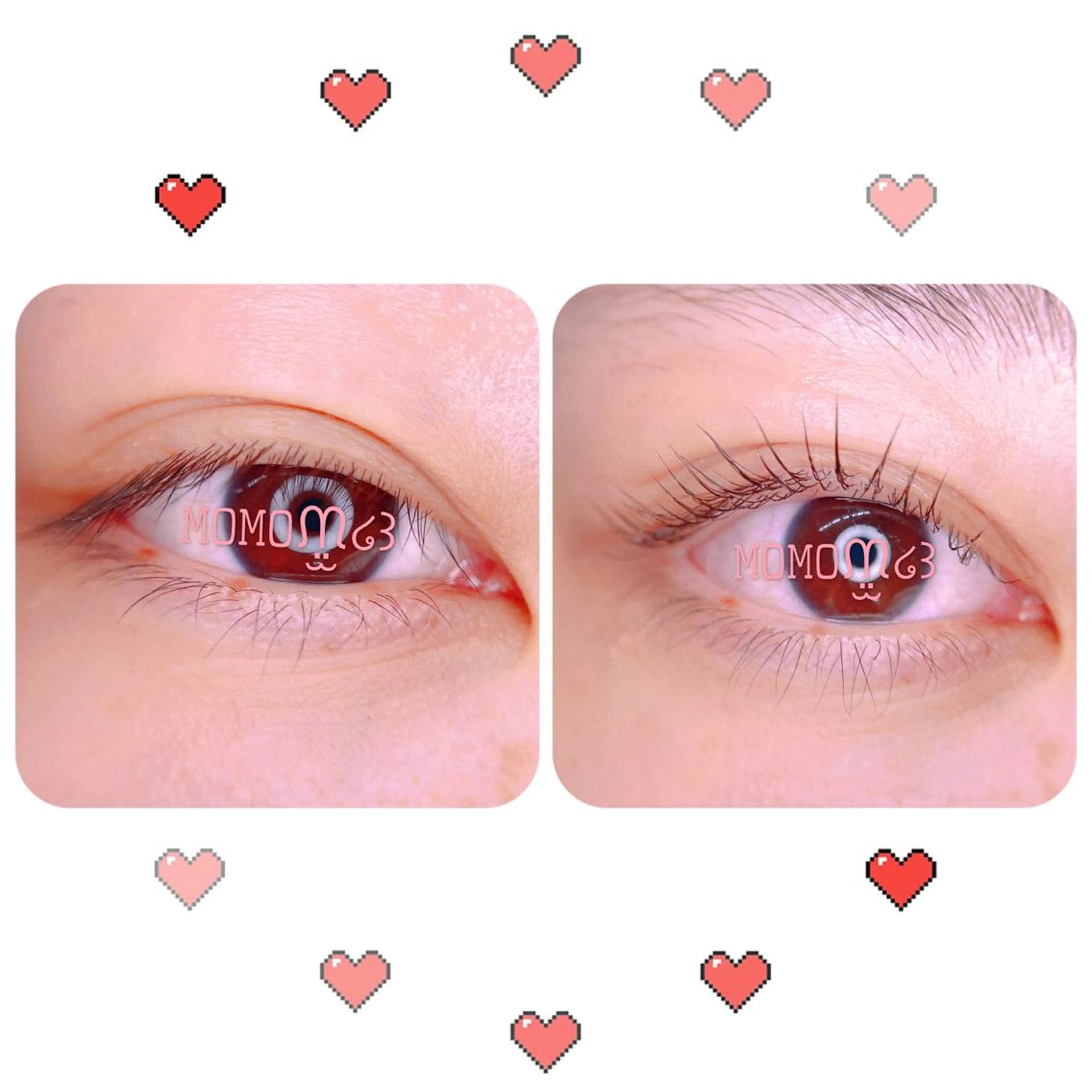 マツエク・マツパ フラットラッシュ ナチュラル パリジェンヌラッシュリフト 下まつげエクステ 一重×まつ毛パーマ モテデザインのプロ モモ🍑のマツエク・マツパデザイン