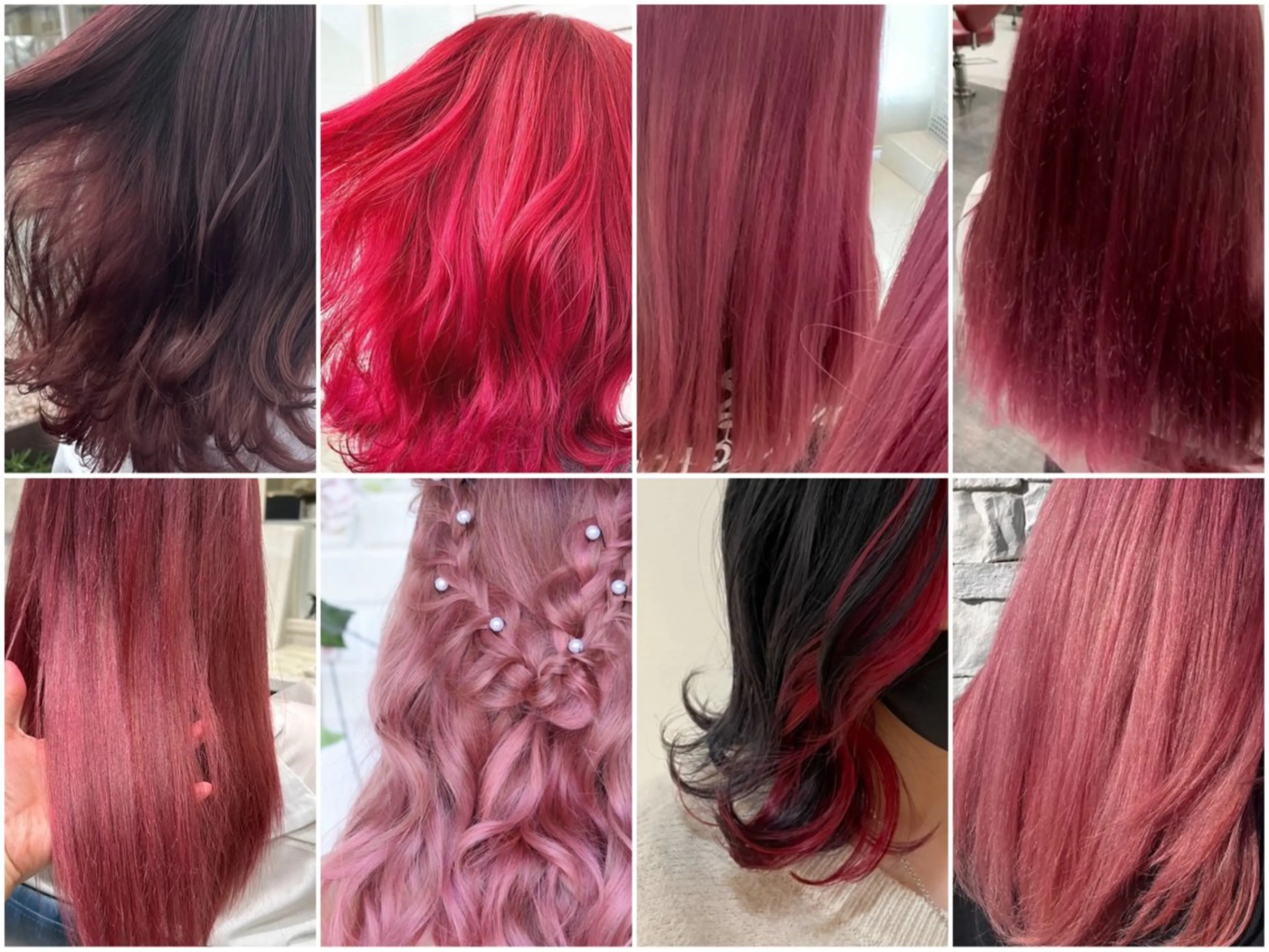 カラー ピンクカラー カット ヘアカラー トリートメント TELAHAIR成田 マネージャー吉野美羽のヘアスタイル