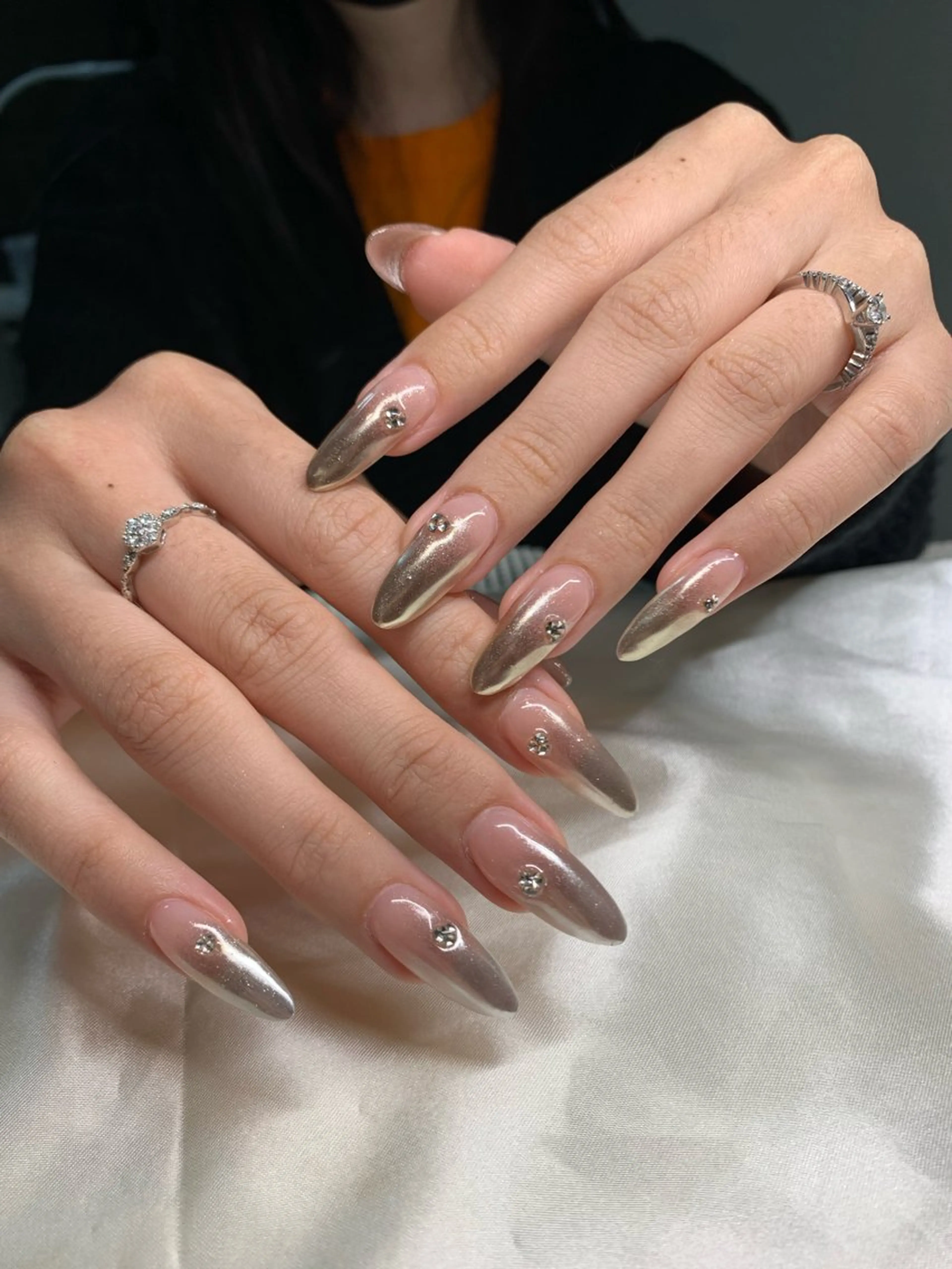 ネイル 持ち込み ハンドネイル ANA.CHUO NAILSのネイルデザイン