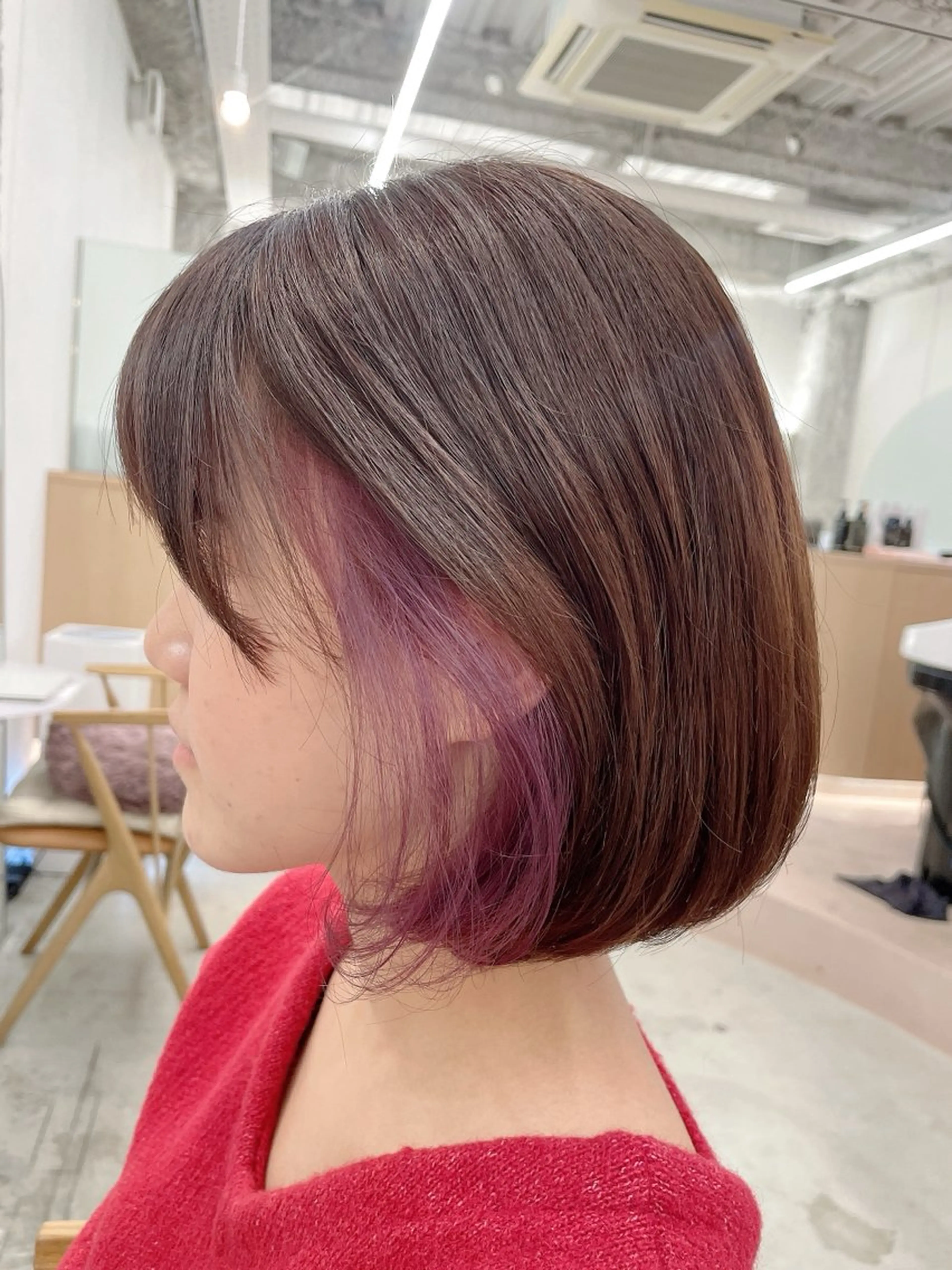 ショート カラー カット ヘアカラー 🌷花屋併設🌷 西松さらのマツエク・マツパデザイン