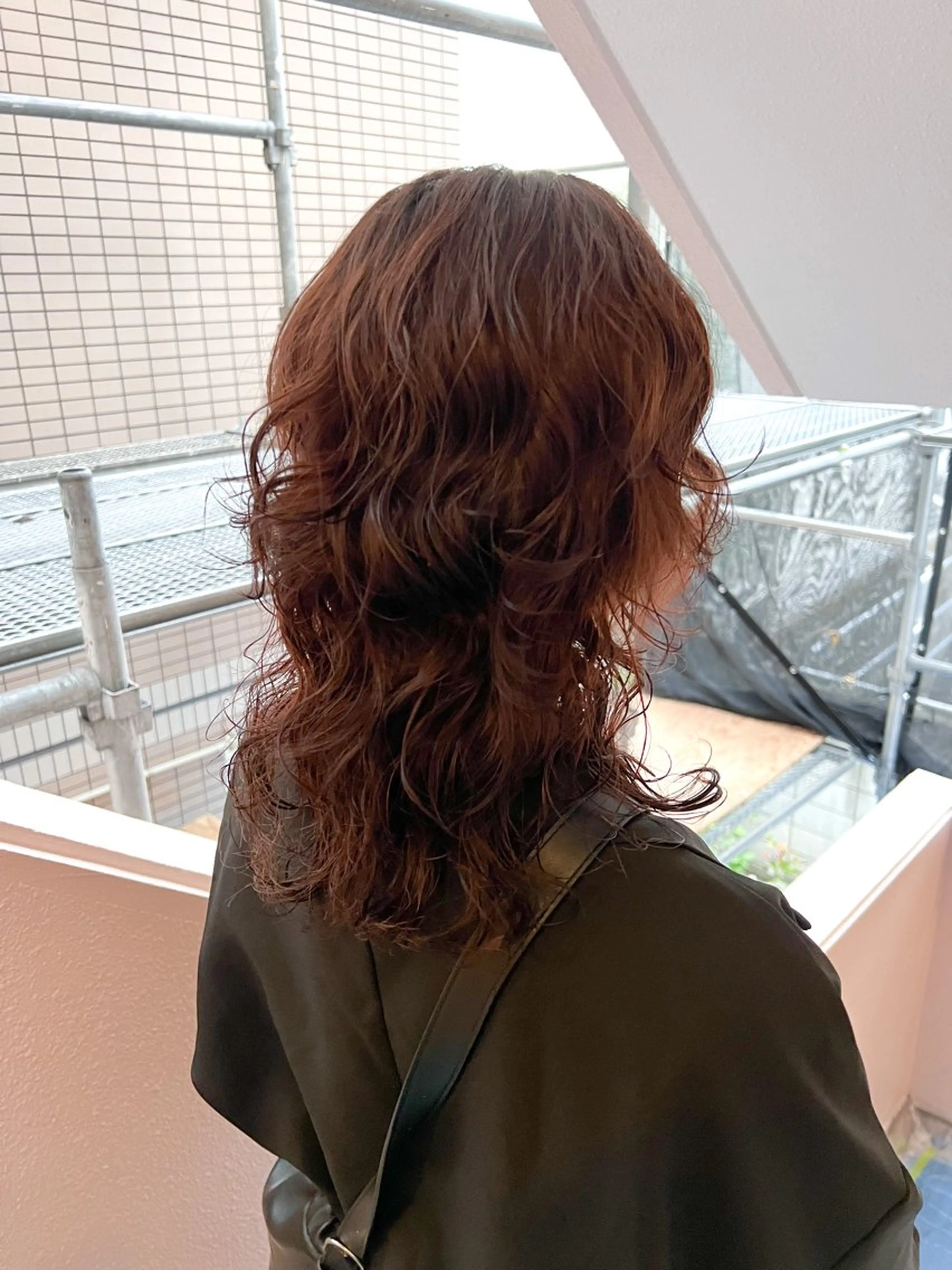 ミディアム 💖ベージュ💖 MEARIのヘアスタイル