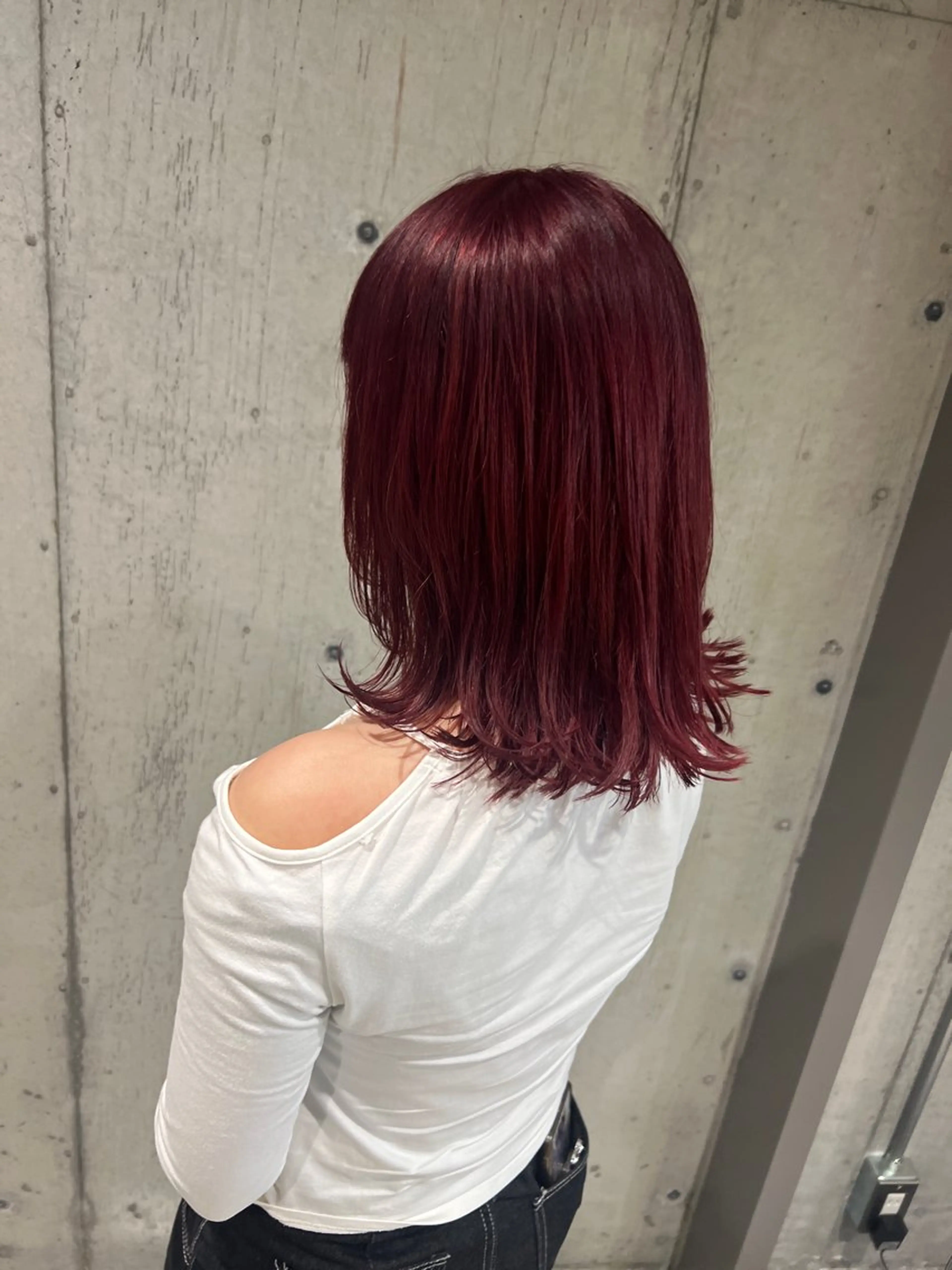 カラー カット ヘアカラー トリートメント ヘッドスパ 暖色magico/ レイヤーゆいかずきのヘアスタイル