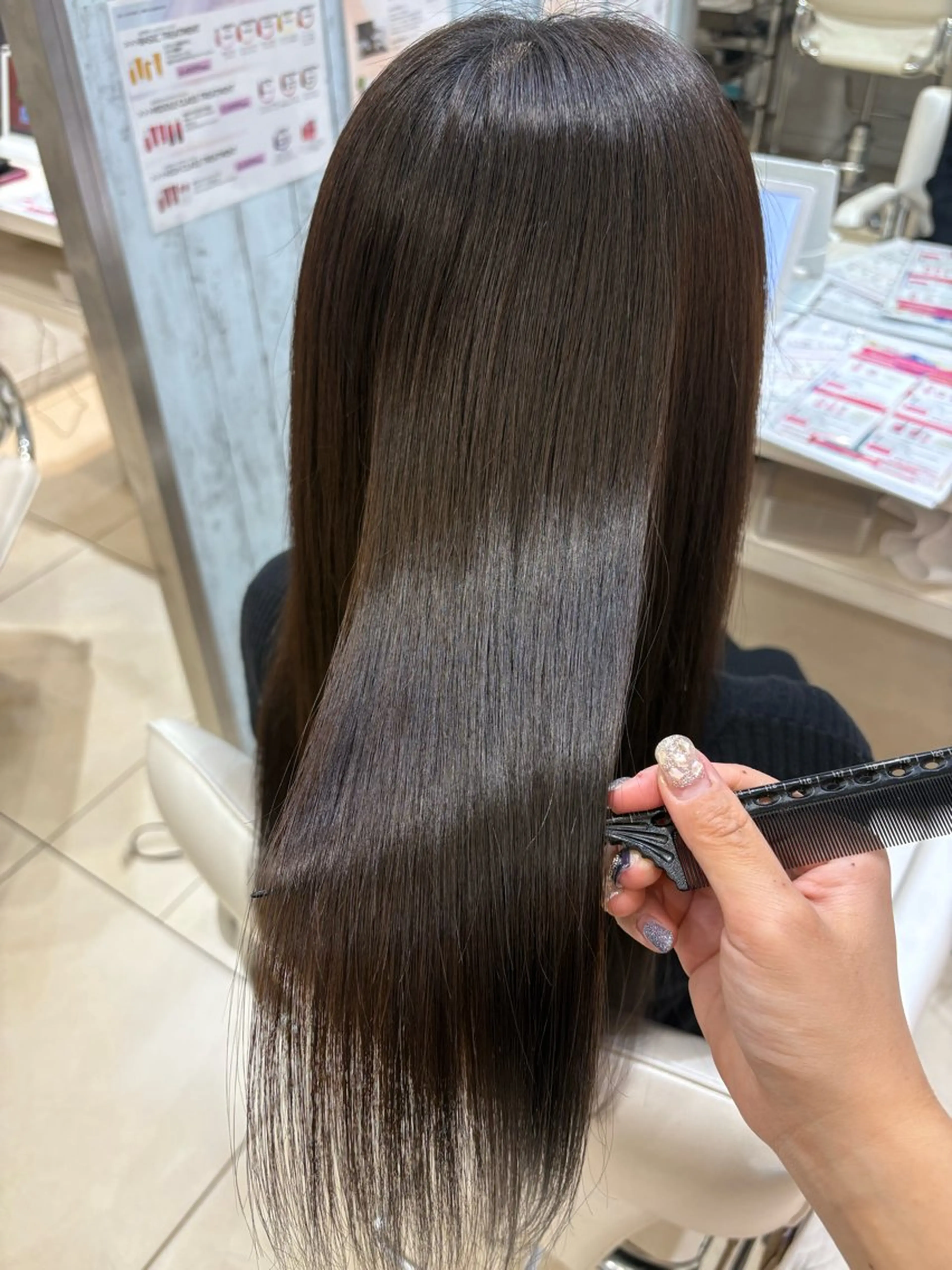 セミロング カラー 🌻髪質改善カラー 🌻Yunaのヘアスタイル