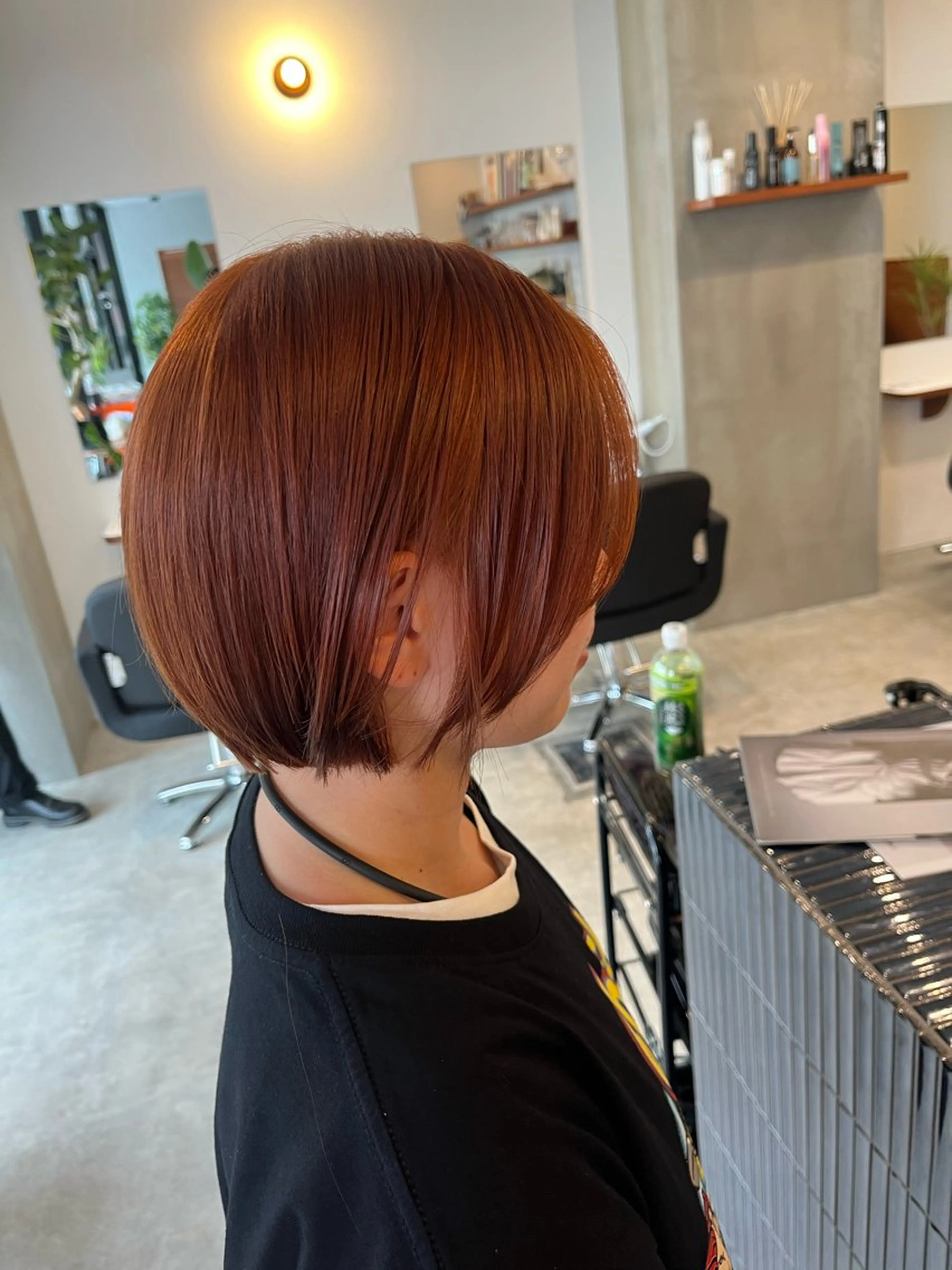 ブリーチなしWカラーの写真