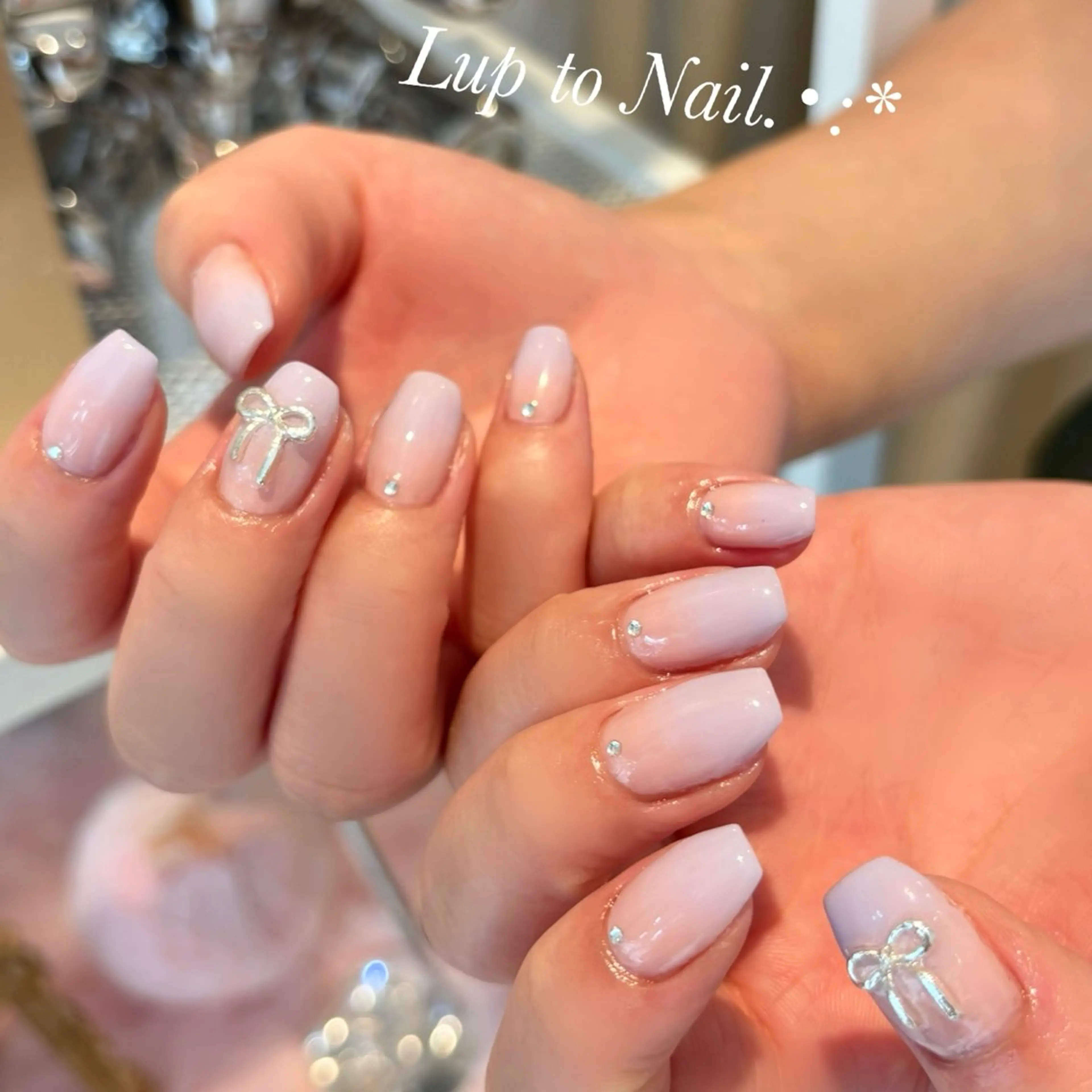 ネイル 春ネイル Lupto　Nail 【リップトゥネイル】のネイルデザイン