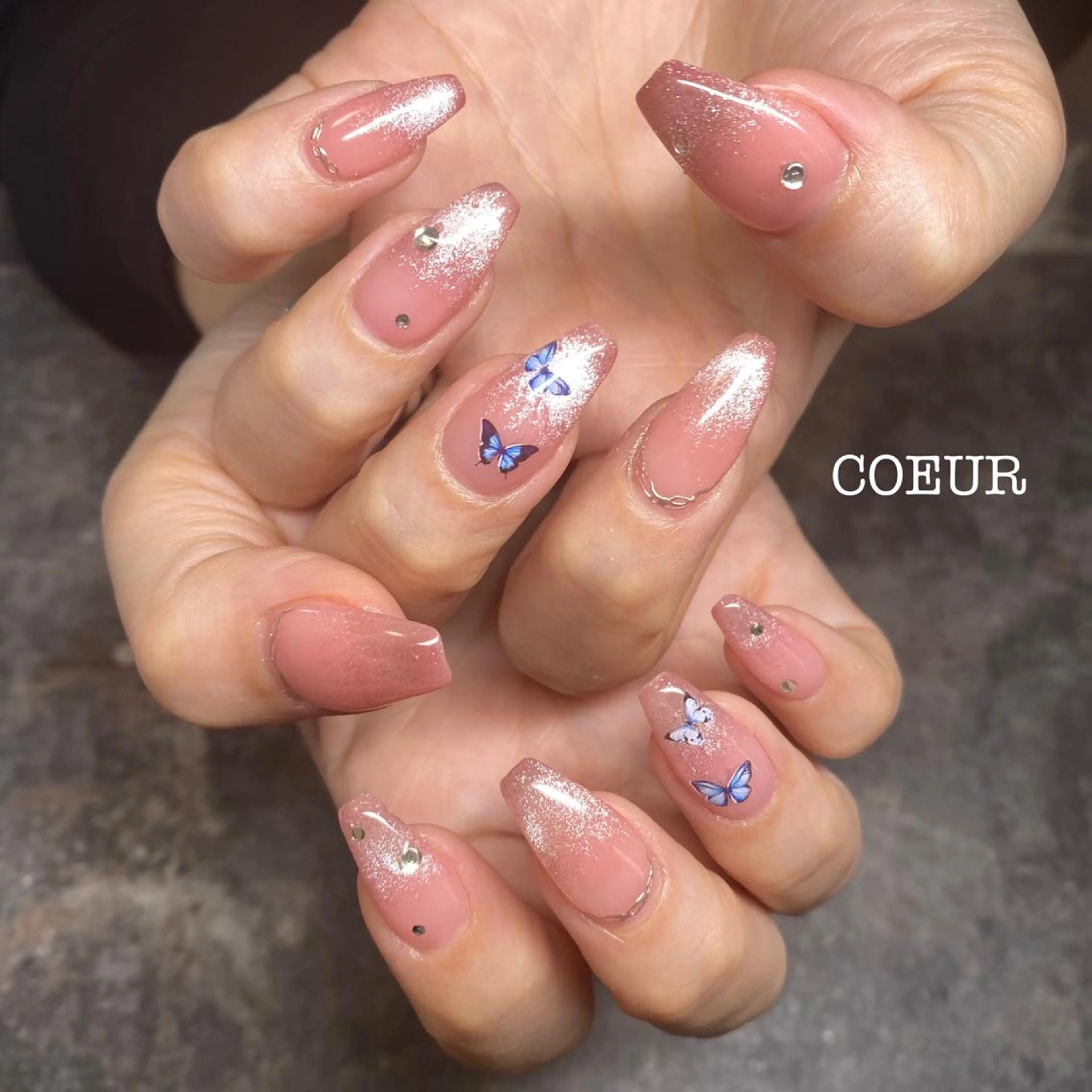 ネイル ハンドネイル COEUR✴︎ yukikaのネイルデザイン
