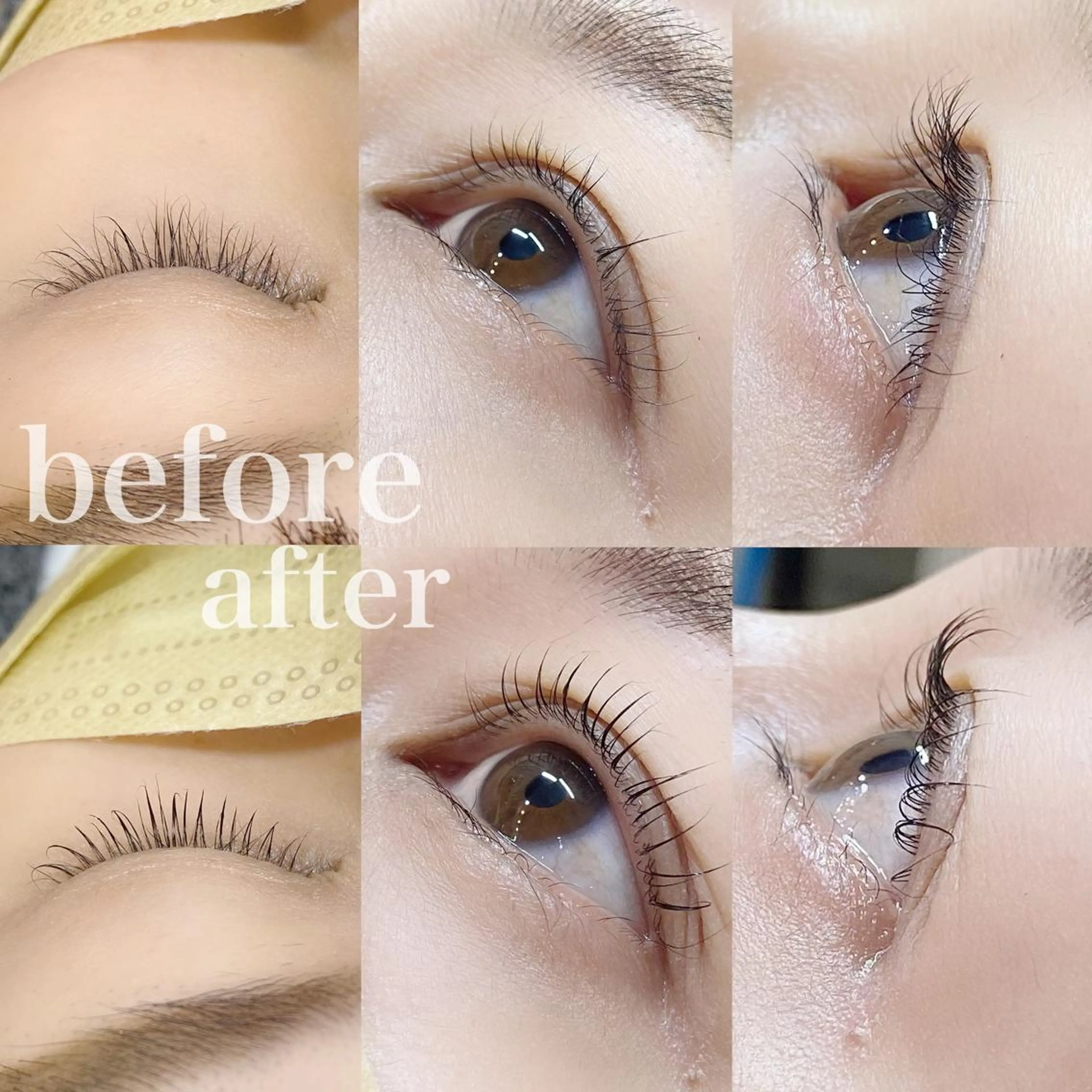 マツエク・マツパ 一重×まつ毛パーマ eyelash cornなつみのマツエク・マツパデザイン