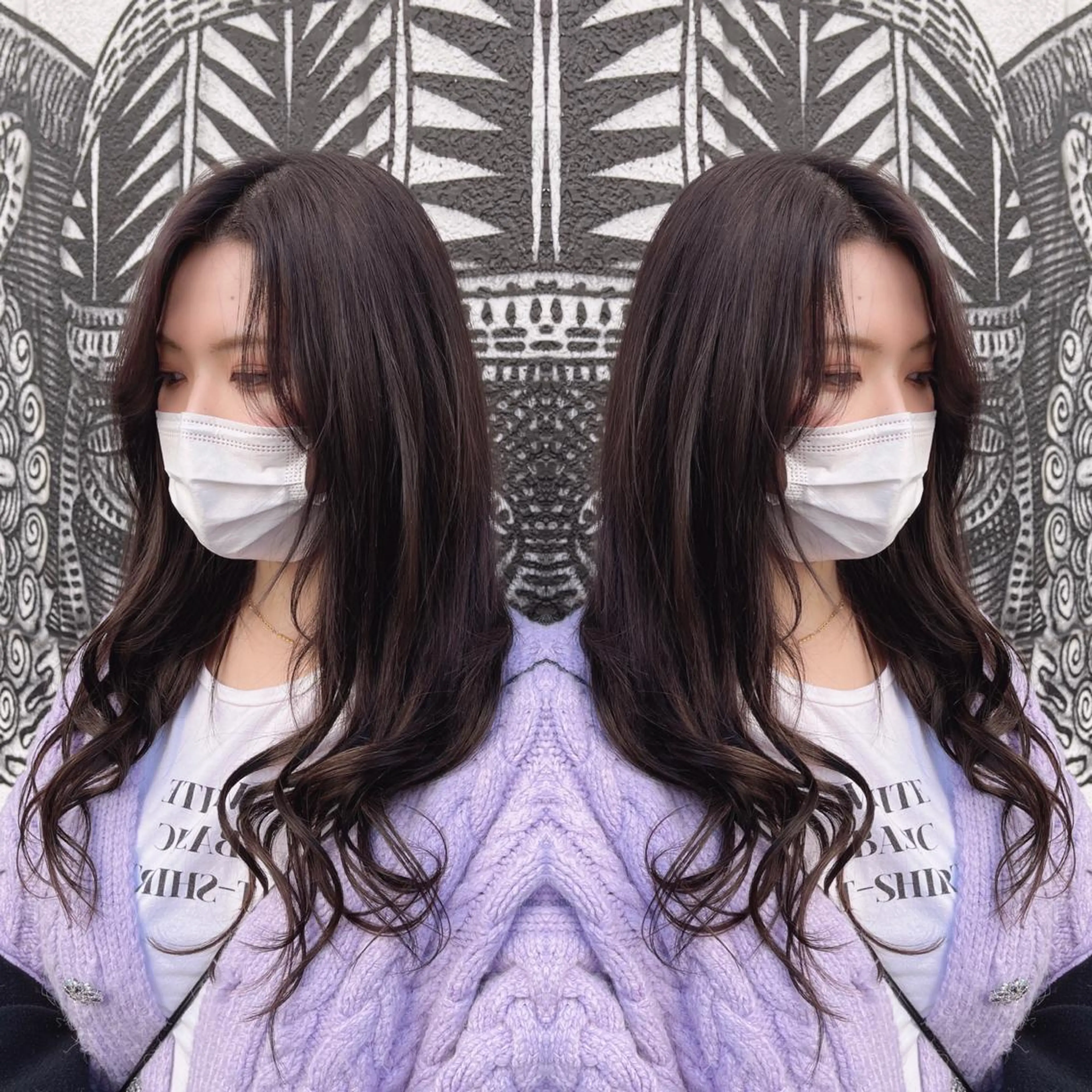 ロング ヘアアレンジ 編み込みエクステ シールエクステ エクステ ロング haco+所属・🌈派手髪エクステ ブレイズ🌈ひろとのヘアスタイル