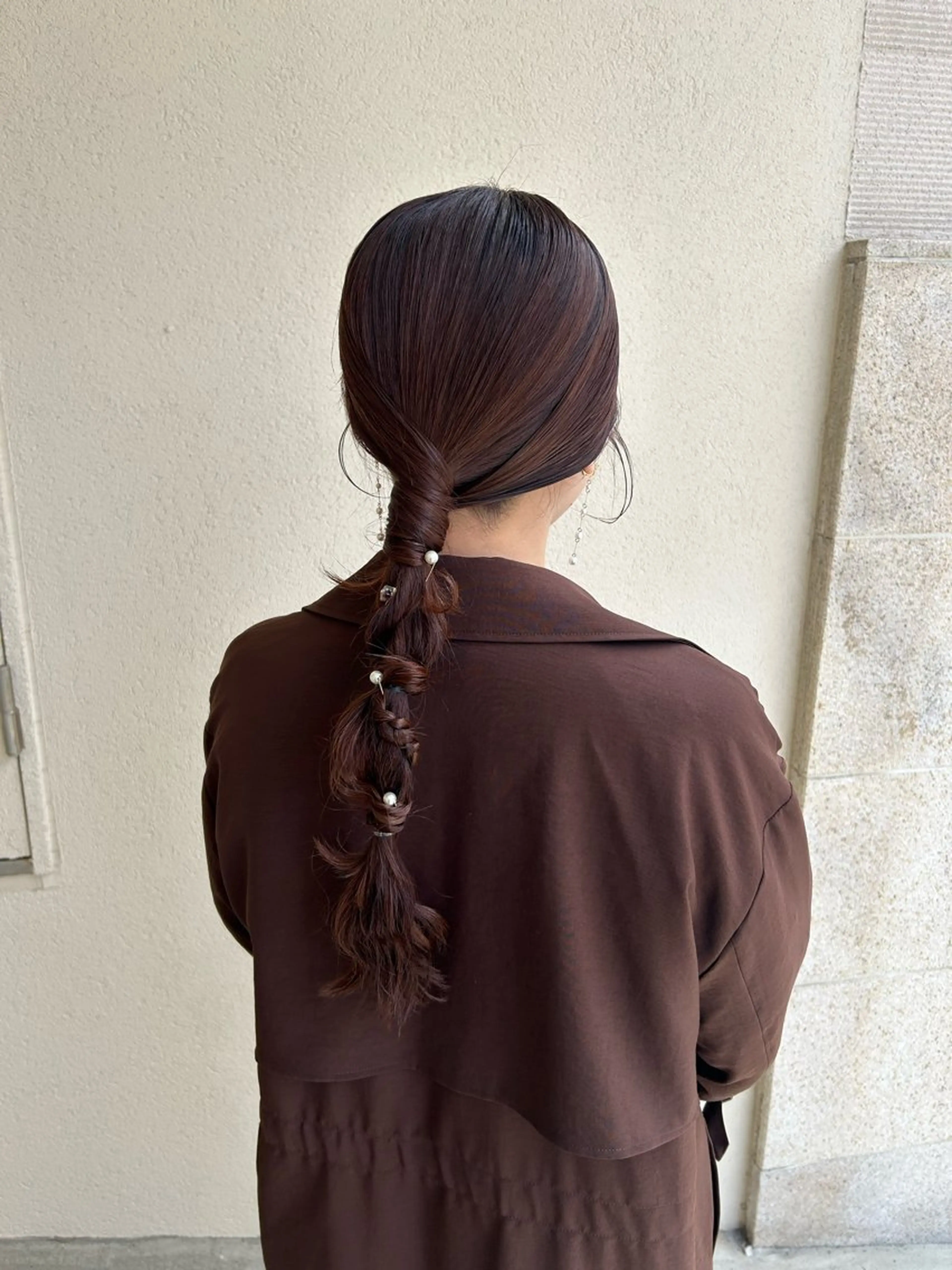 ロング ヘアアレンジ BRUNTJET所属・MAEDA MADOKAのヘアスタイル