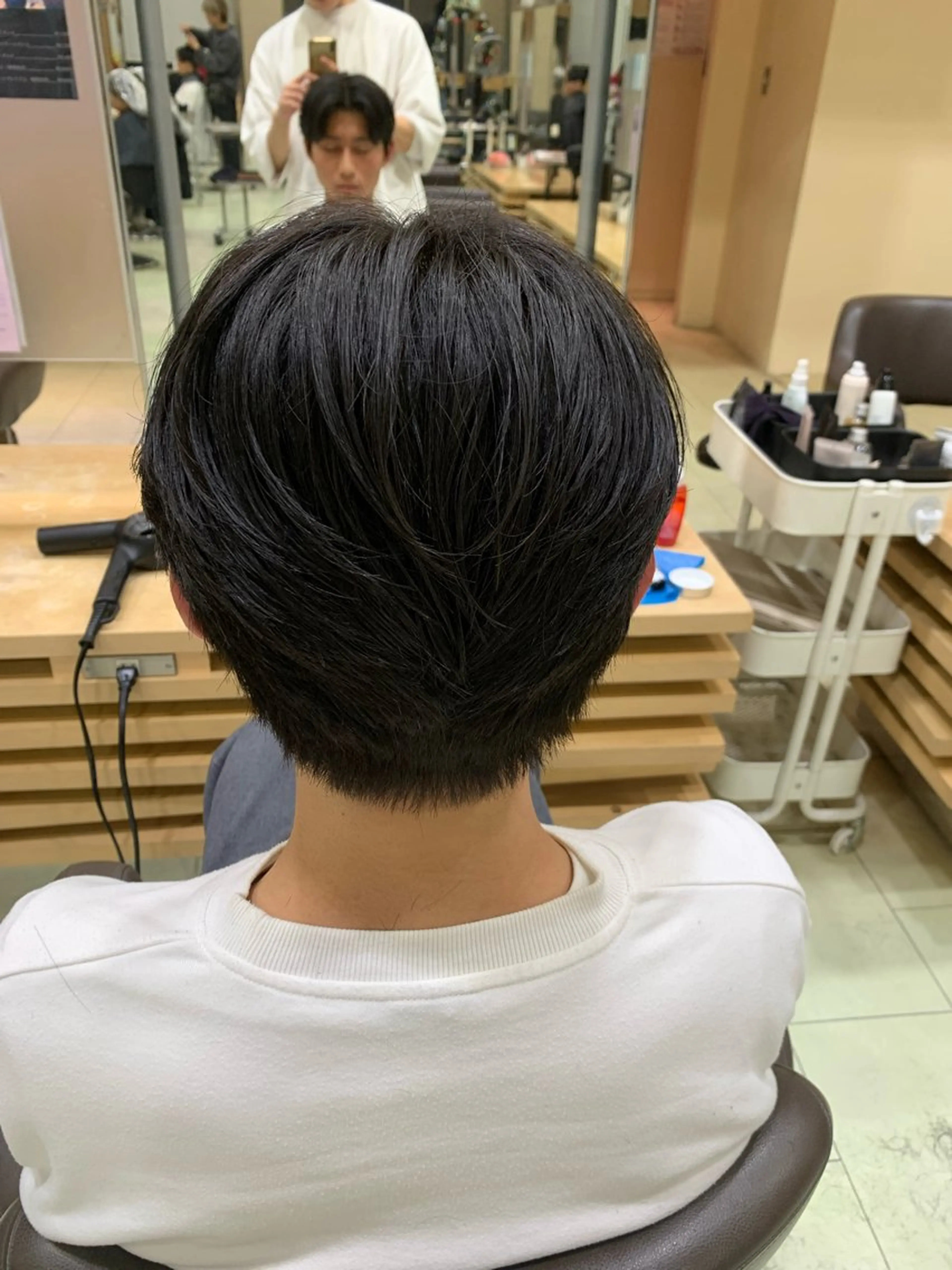 メンズ カット メンズカットパーマ 【フェザーパーマ】のヘアスタイル