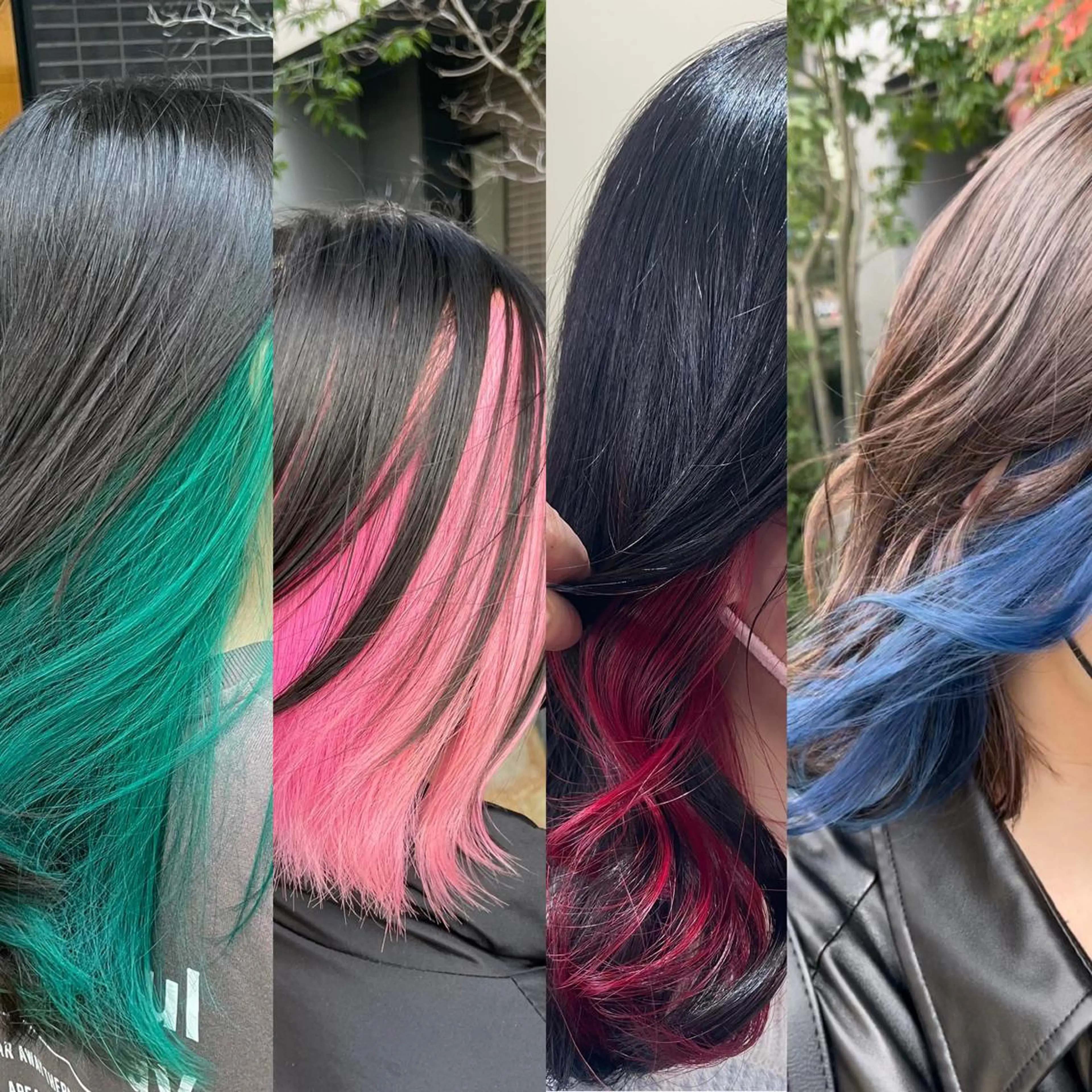 平日限定🌈ビビットインナーカラーブリーチ1回+オンカラー🌈の写真