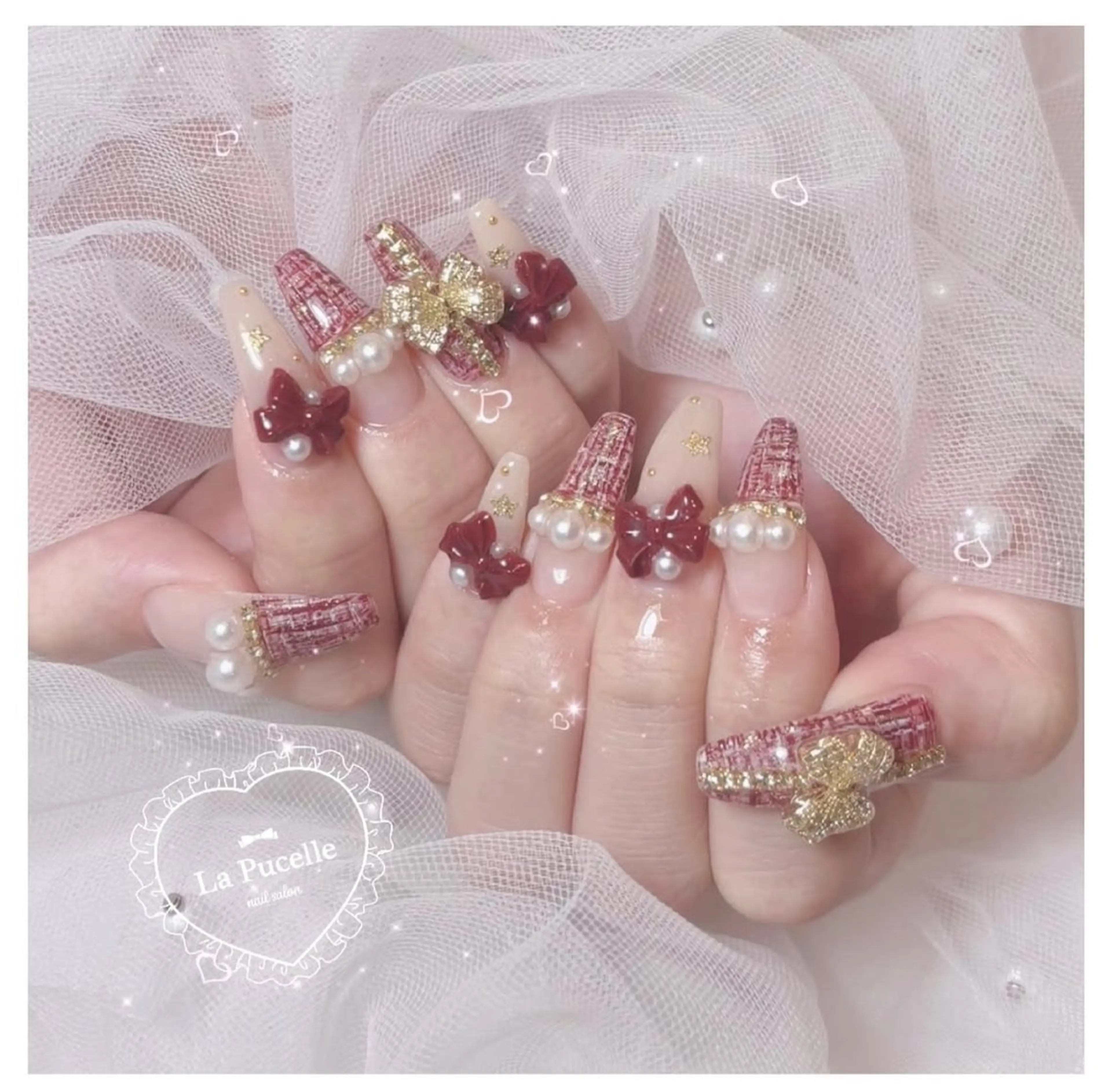 ネイル Nail Salon La Pucelle所属・La Pucelle ♡arisa♡のネイルデザイン