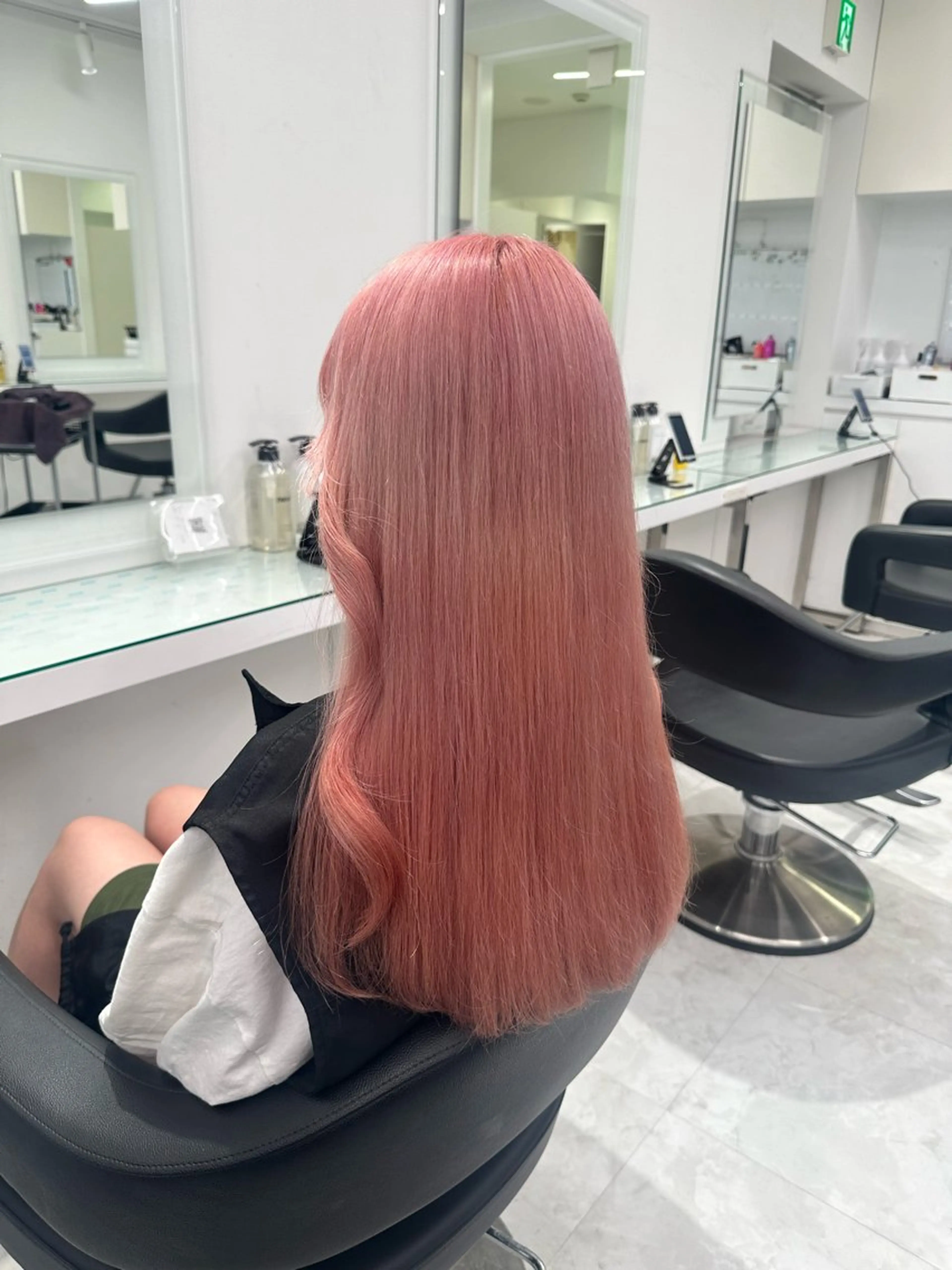カラー マンツーマン/原宿/ 透明感カラー⭐️のヘアスタイル