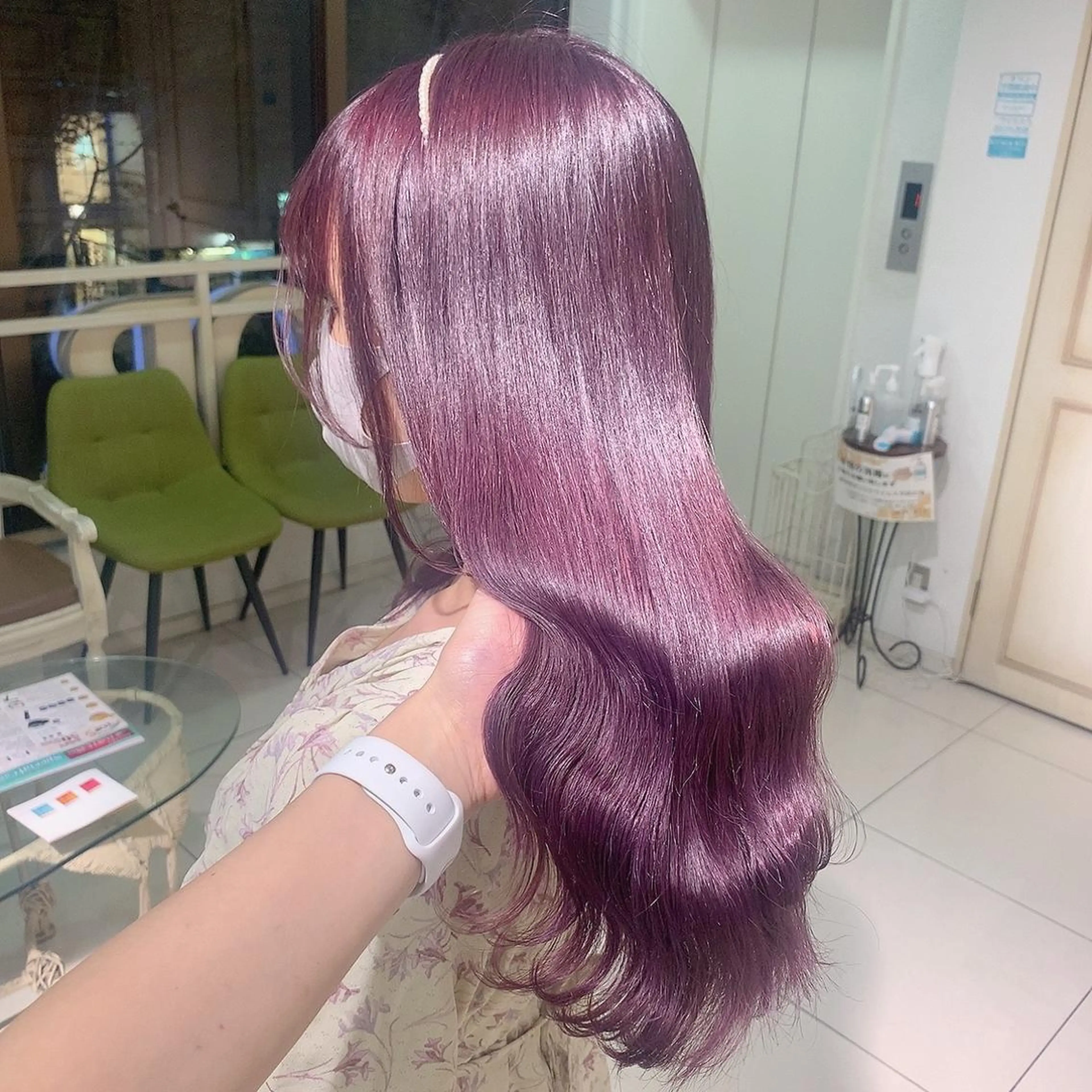 ロング カラー 艶モテカラー🎀 hinanoのヘアスタイル