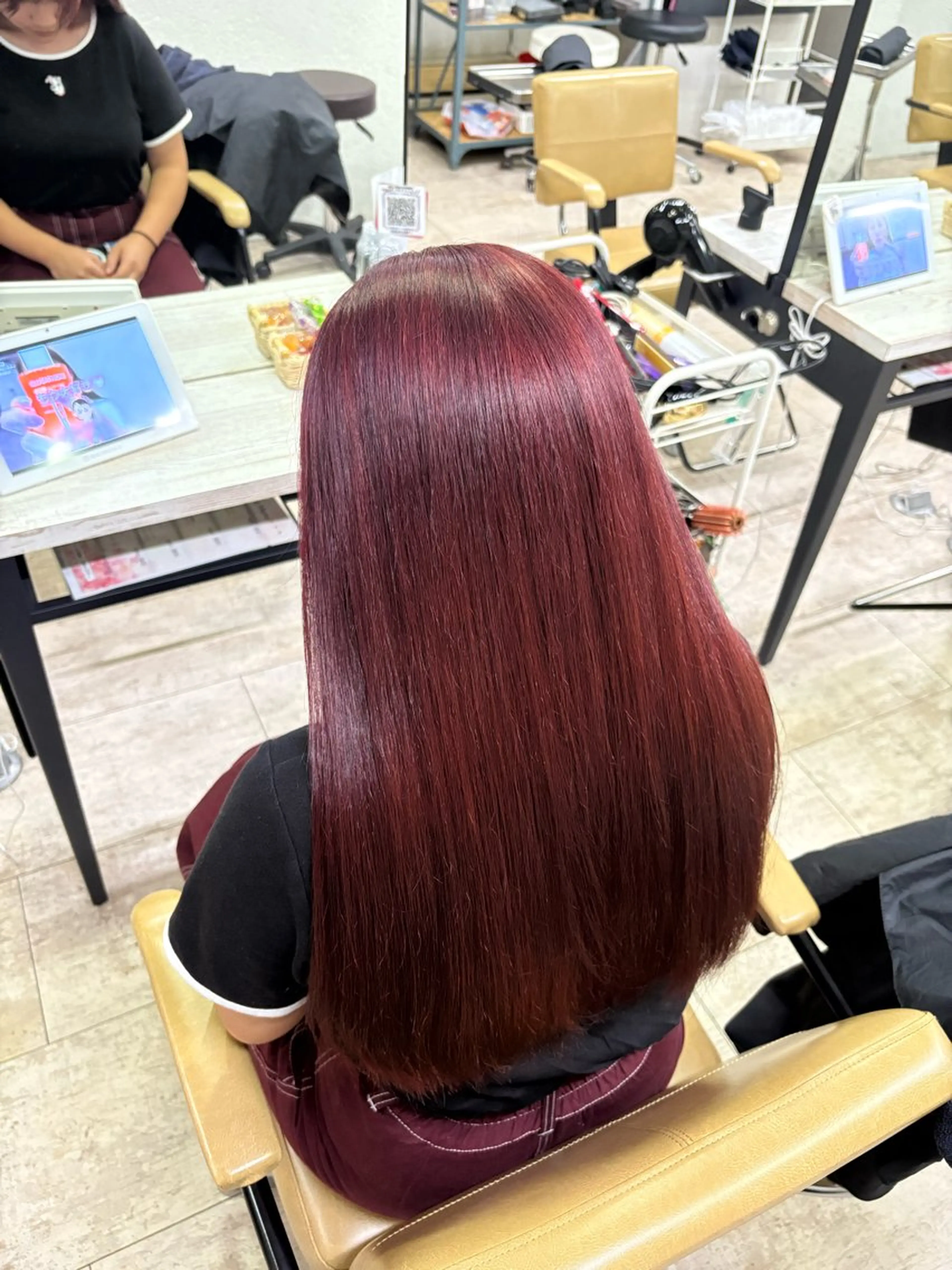 ロング ヘアカラー トリートメント 🐱加賀 瑛里奈🦊のヘアスタイル