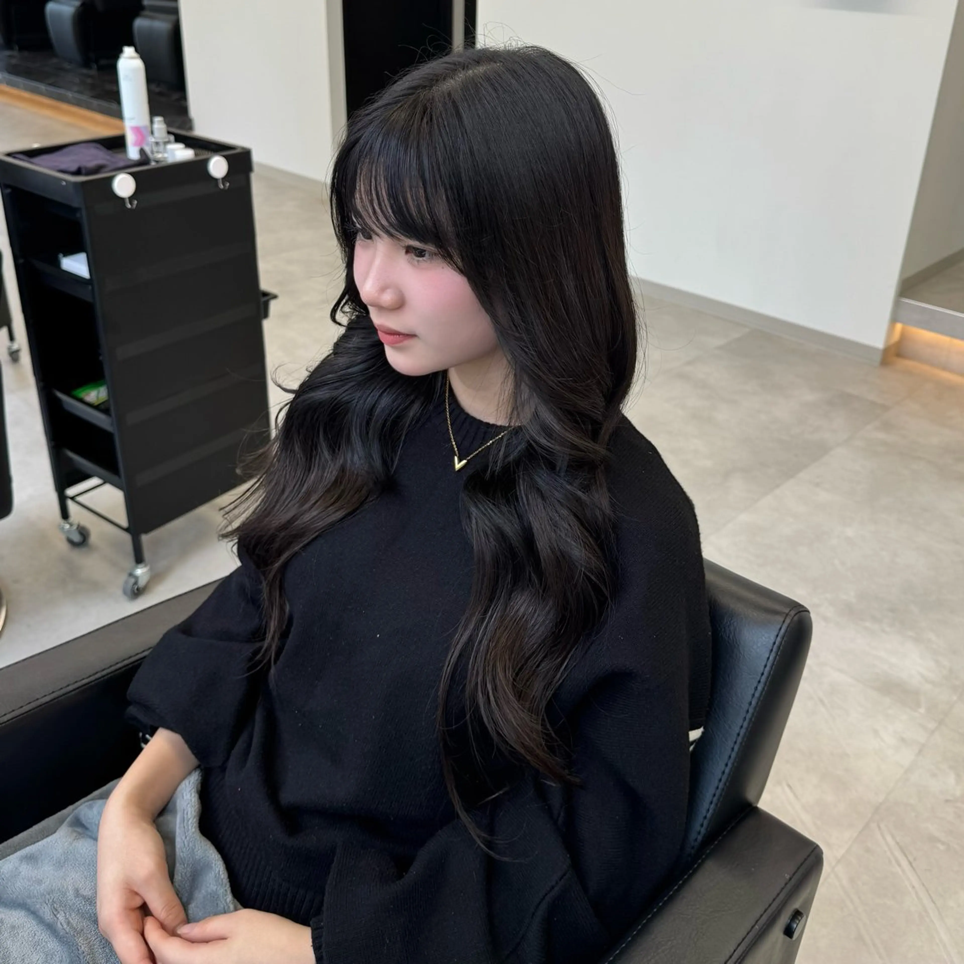 ロング エクステ ハイトーン/ エクステ/KENTAのヘアスタイル