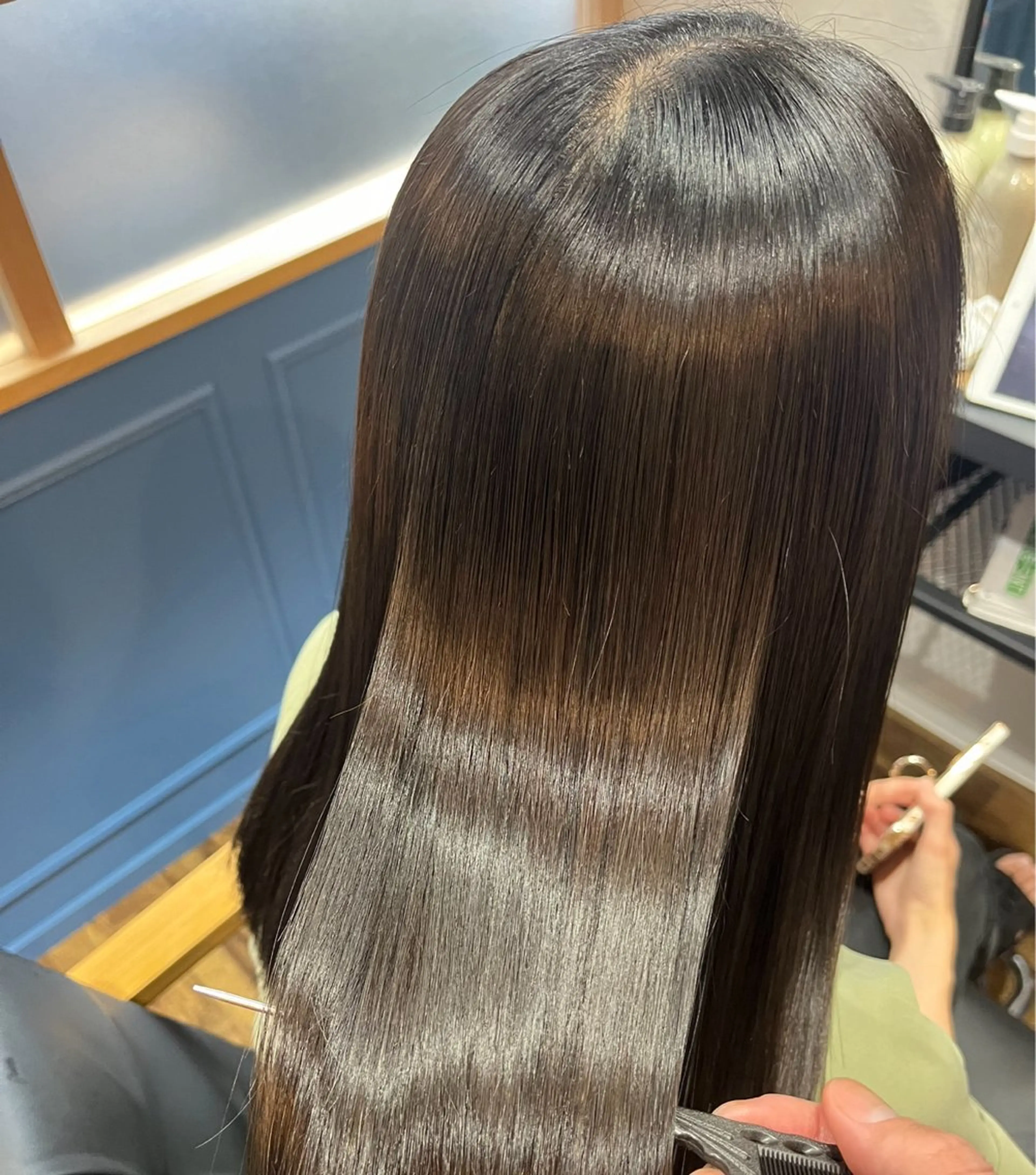 ミディアム ヘアカラー トリートメント Aurora所属・✨美髪/髪質改善✨ ⭐️蔵前　浅草⭐️のヘアスタイル