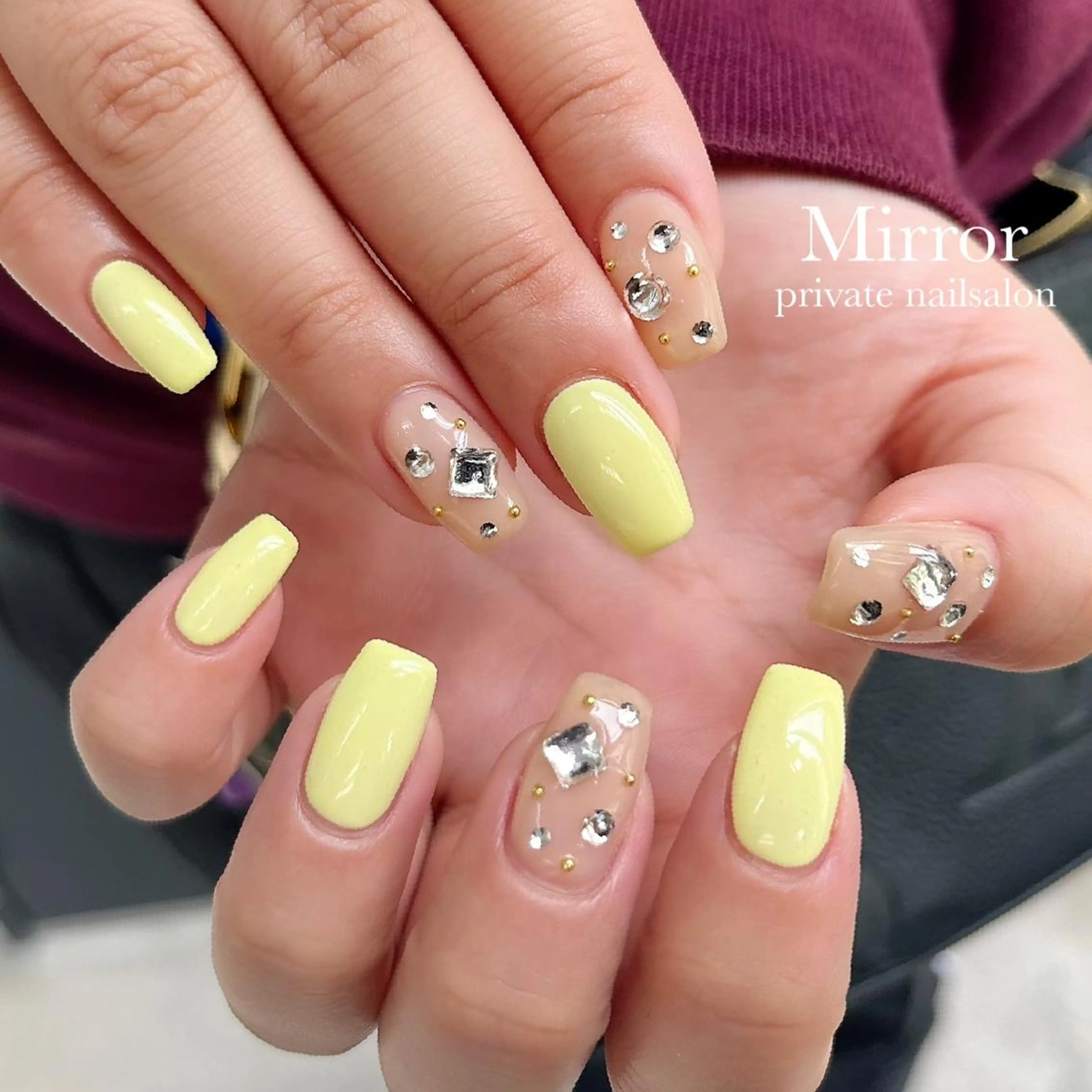 ネイル ハンドネイル nailsalon Mirrorのネイルデザイン