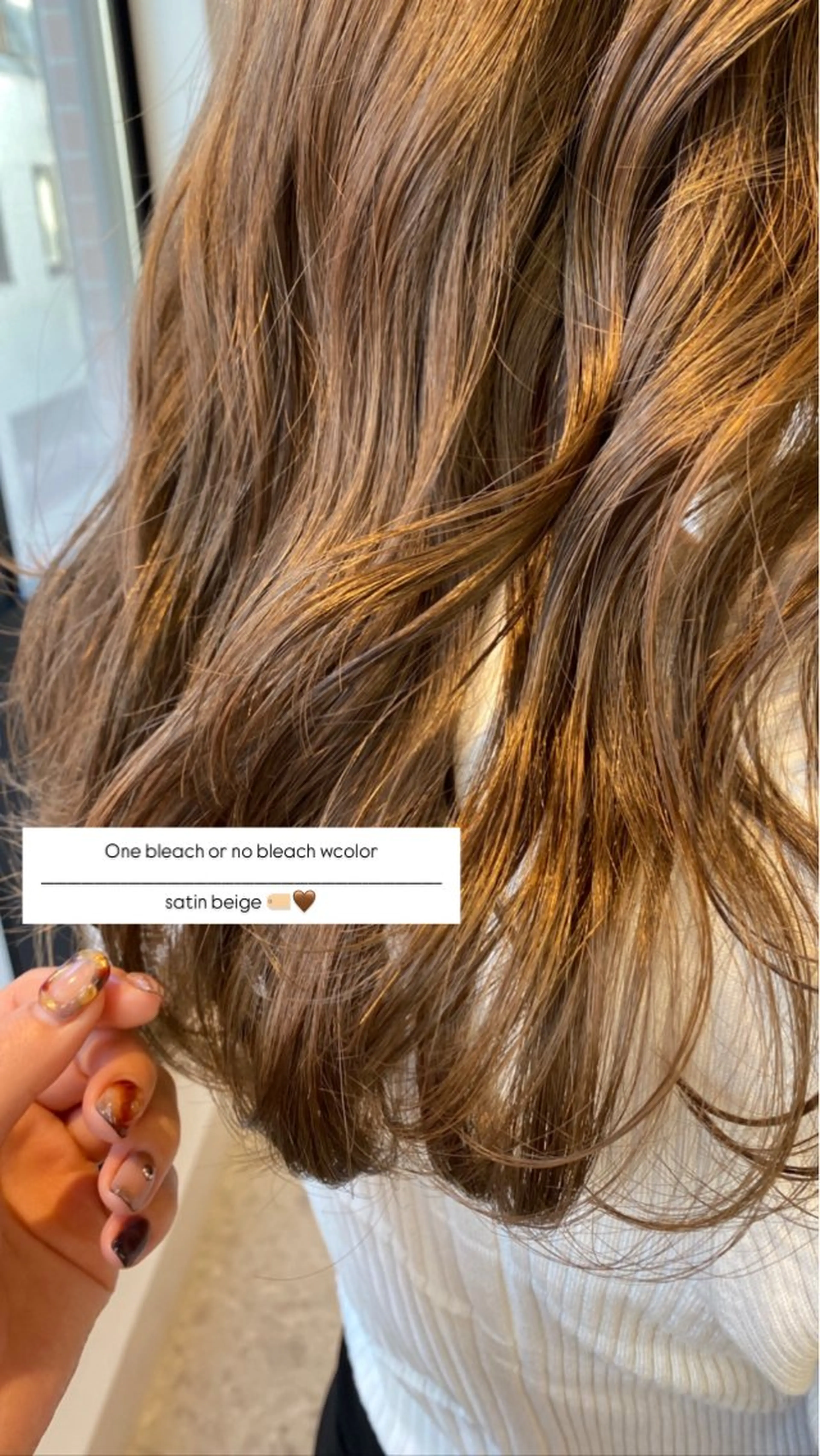 ロング カラー 🫧赤み消しカラー nanami🫧のヘアスタイル