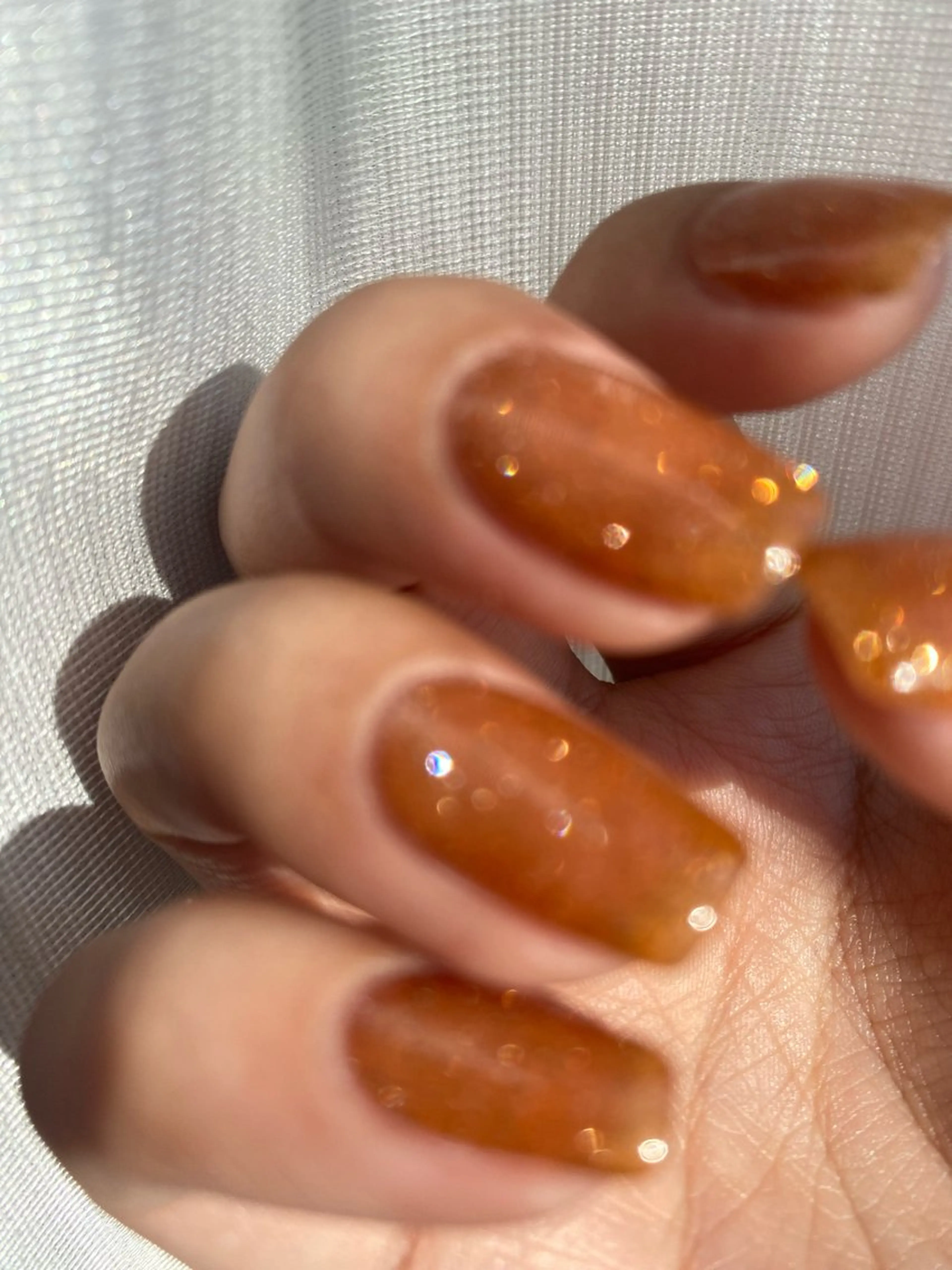 ネイル フラッシュネイル ワンカラーネイル atelier moamのネイルデザイン